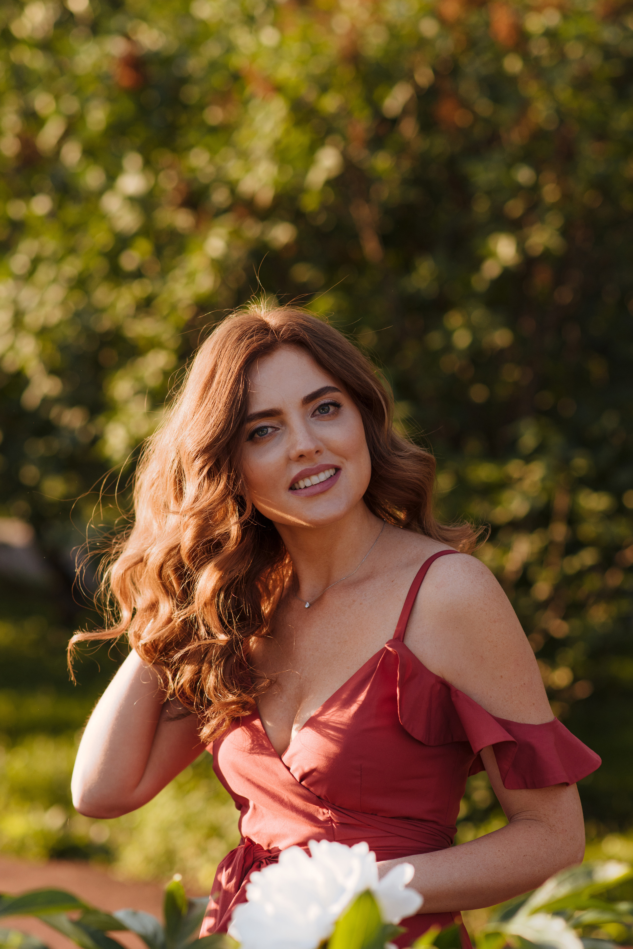 Алена, пионы. Свадебный фотограф в Москве Анна Полушина