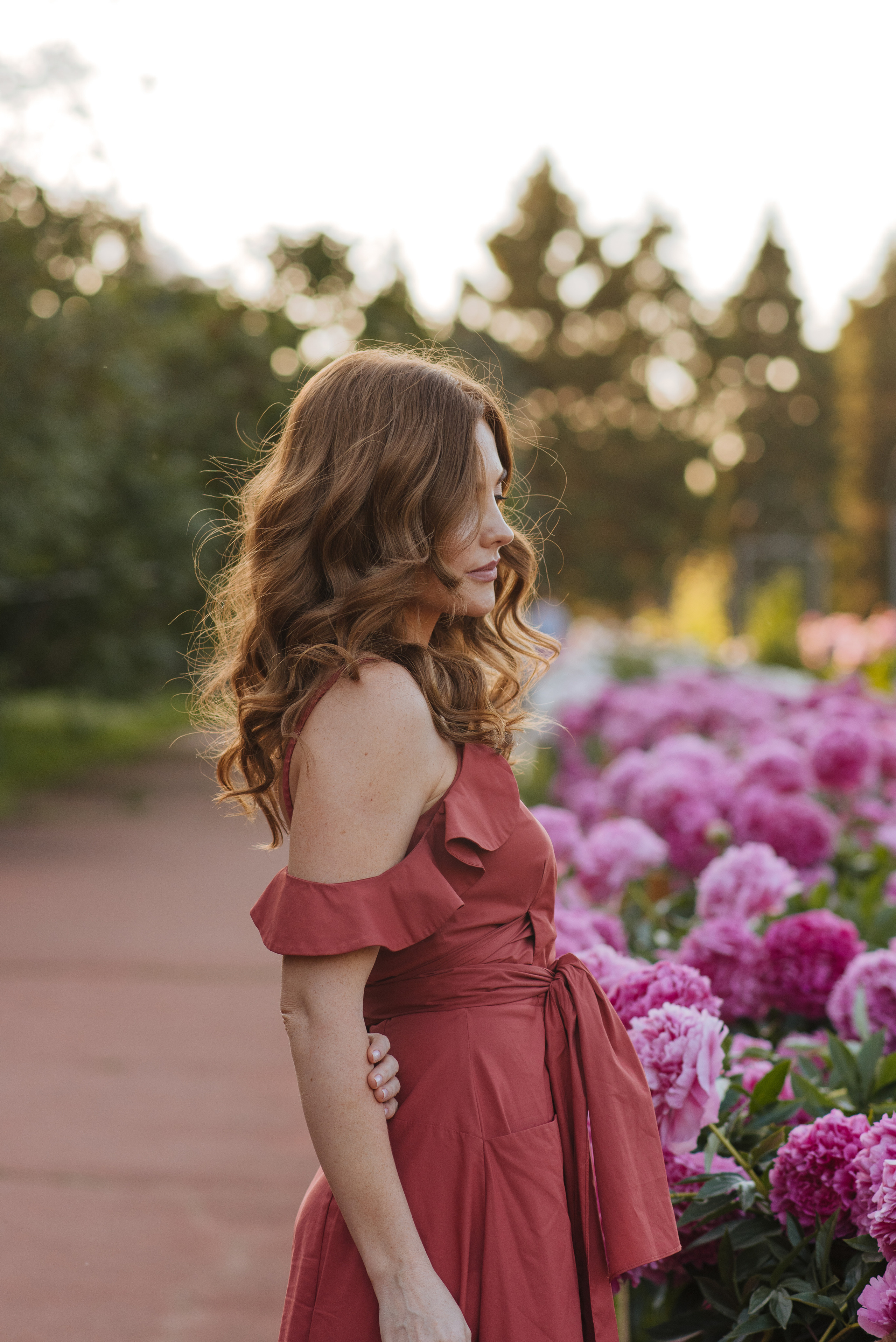 Алена, пионы. Свадебный фотограф в Москве Анна Полушина