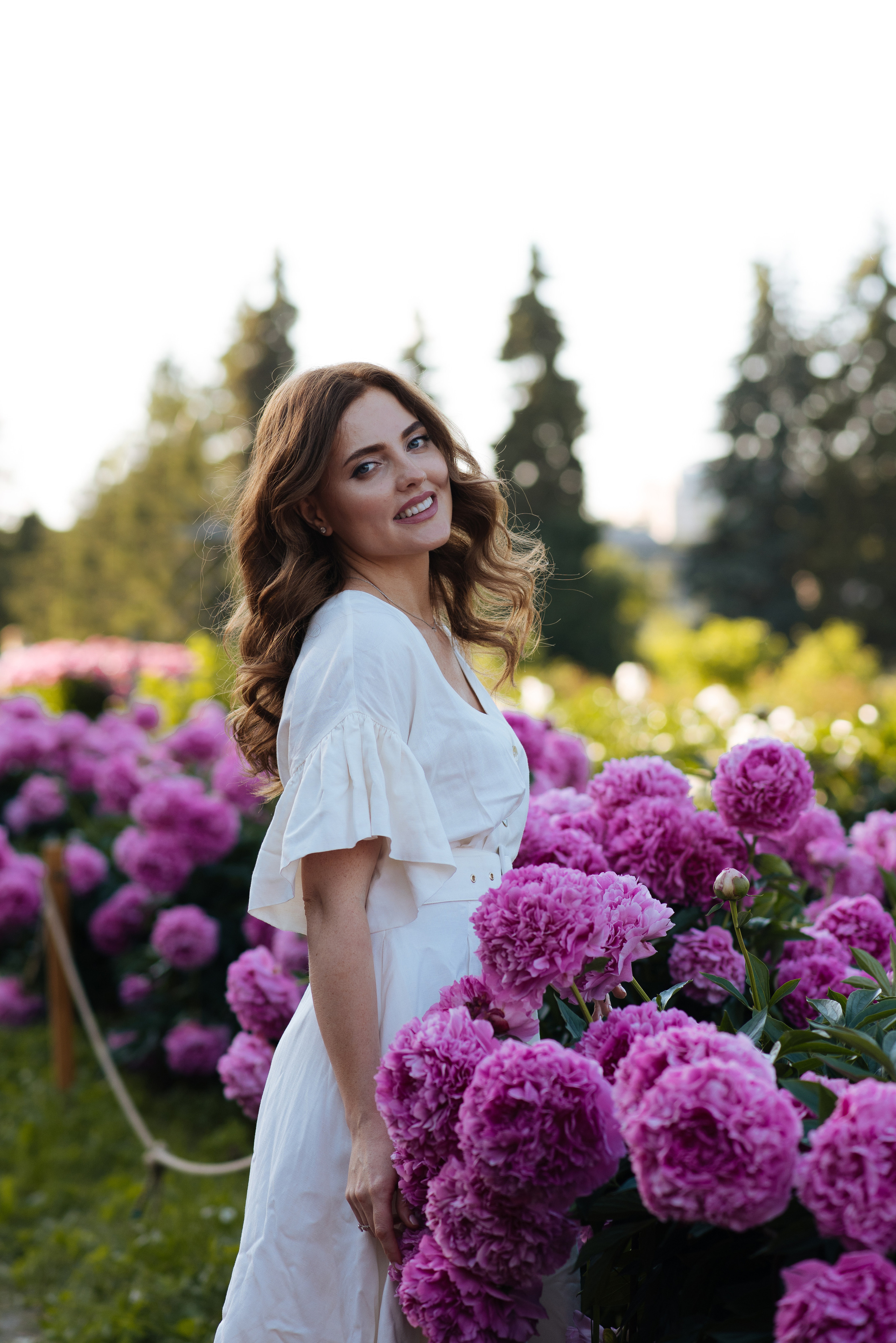 Алена, пионы. Свадебный фотограф в Москве Анна Полушина