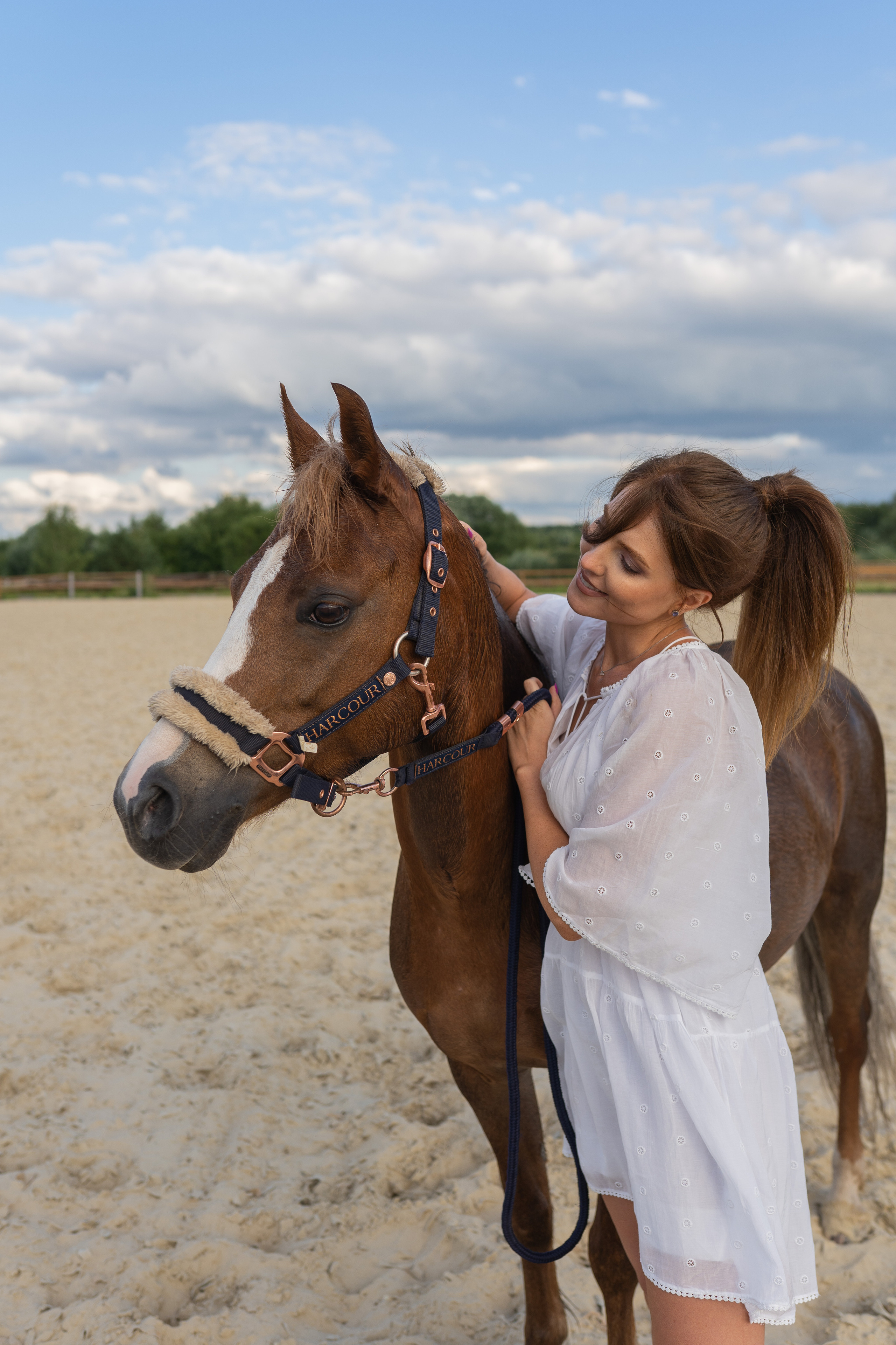 Алена, конный клуб Новый век. Свадебный фотограф в Москве Анна Полушина