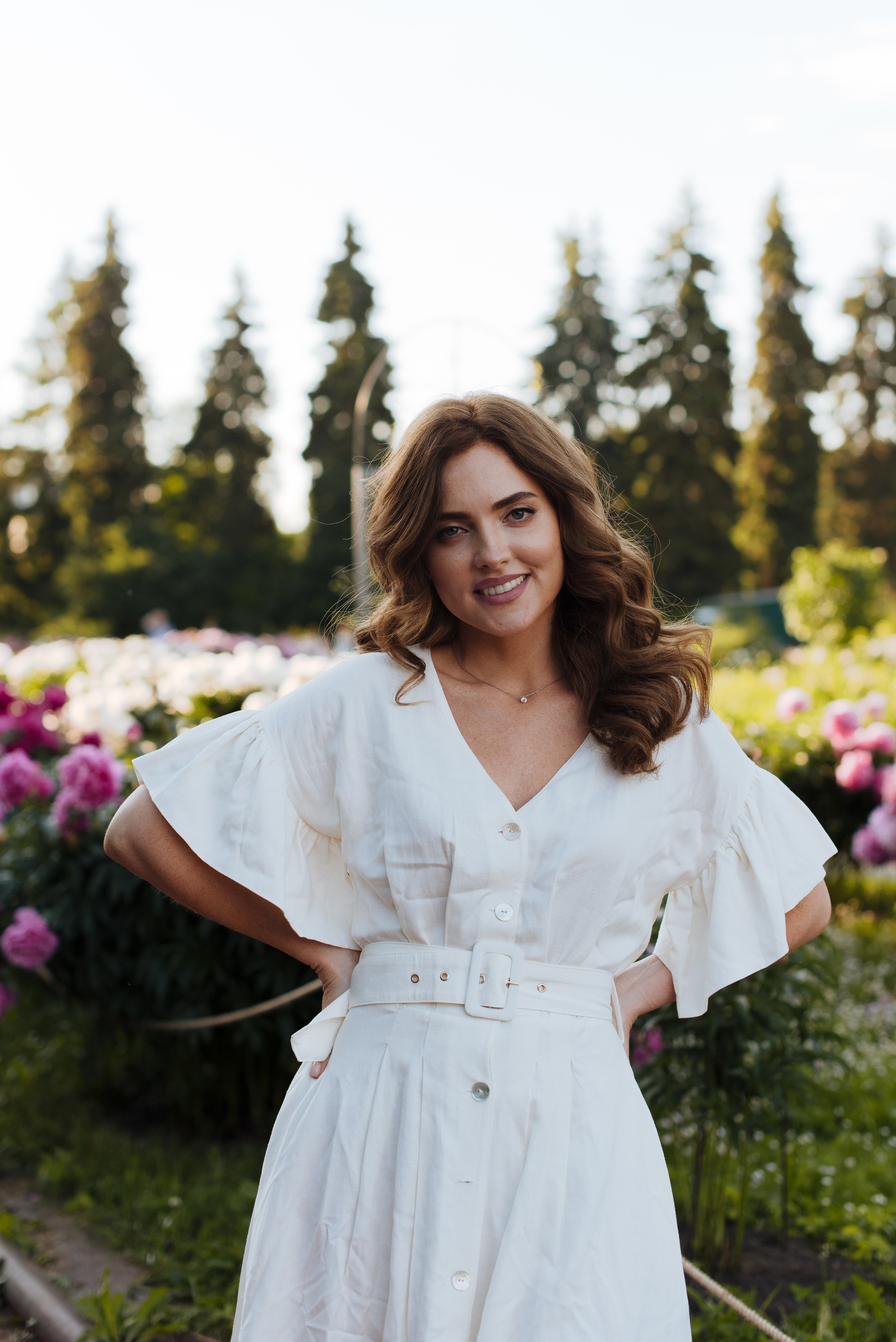 Алена, пионы. Свадебный фотограф в Москве Анна Полушина