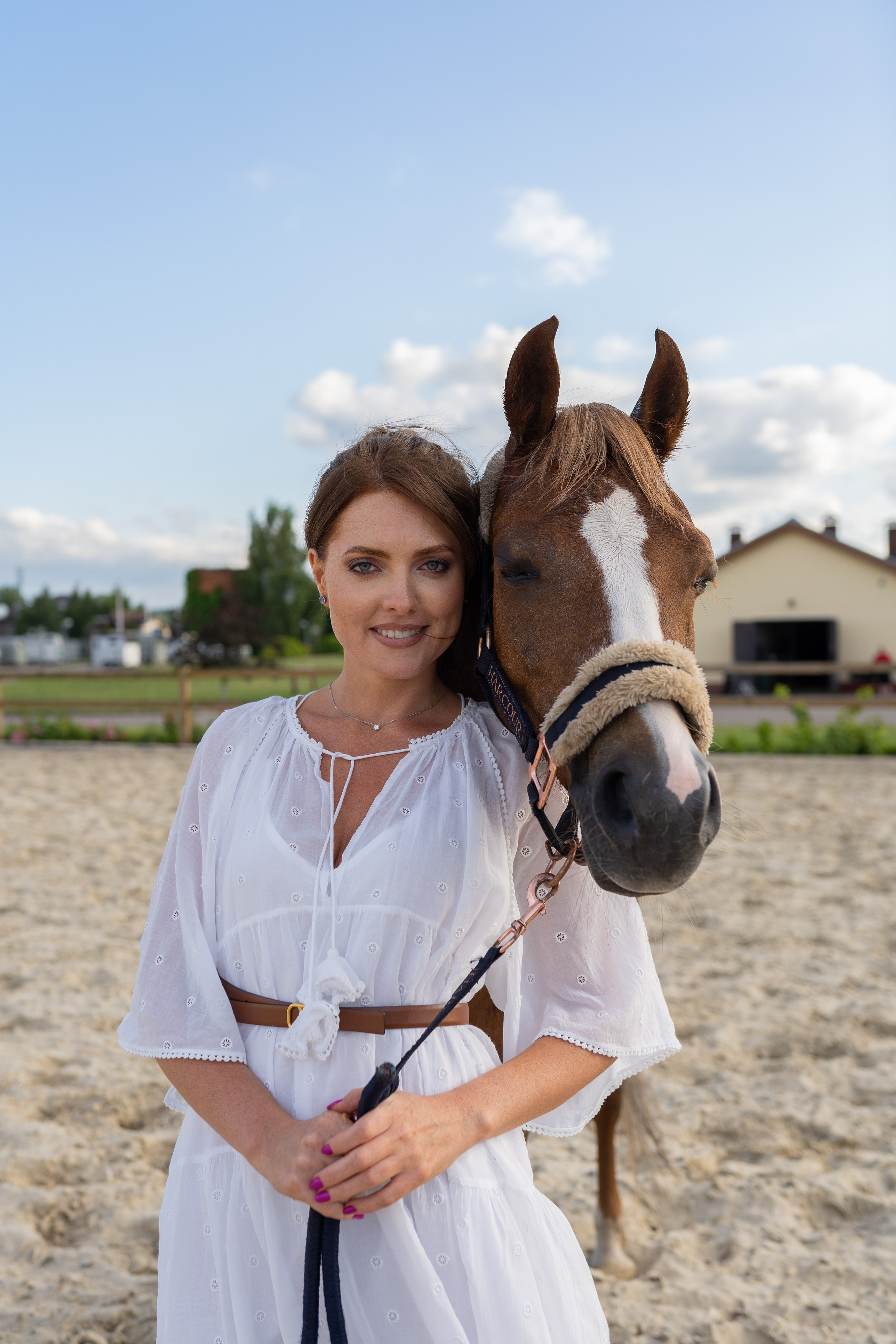 Алена, конный клуб Новый век. Свадебный фотограф в Москве Анна Полушина