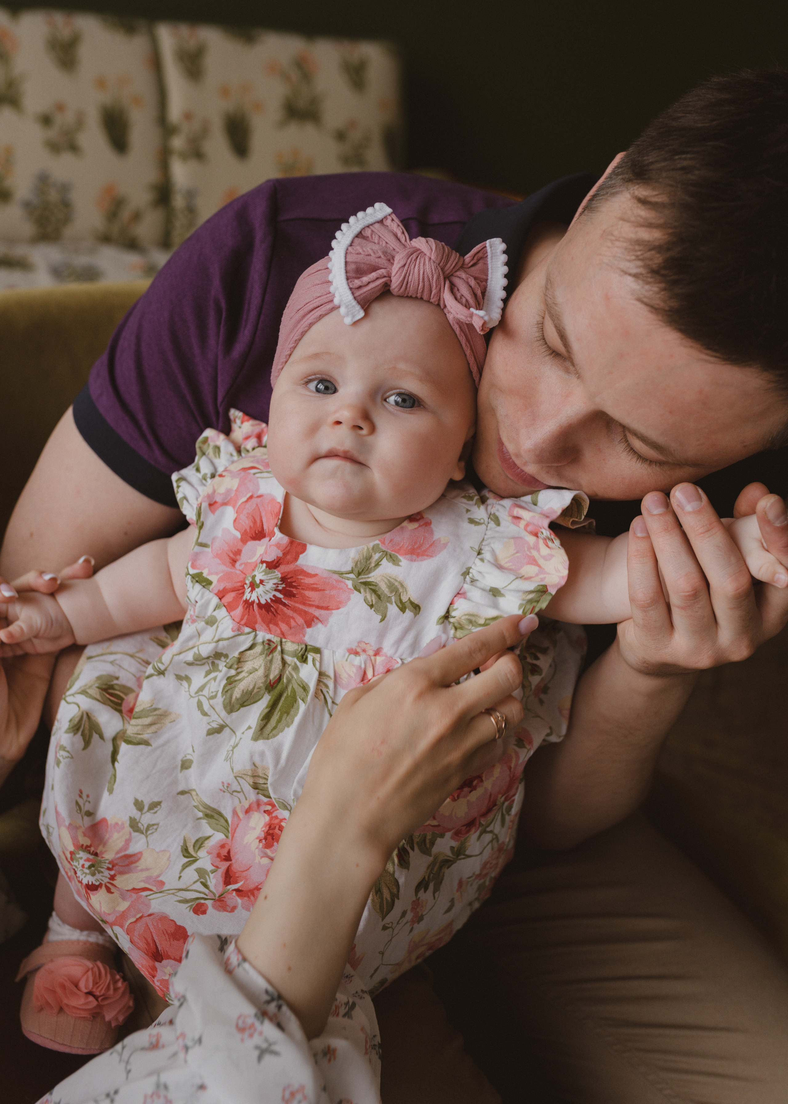 Семейная фотосессия в студии в Москве, семейный фотограф Анна Полушина. Свадебный фотограф в Москве Анна Полушина