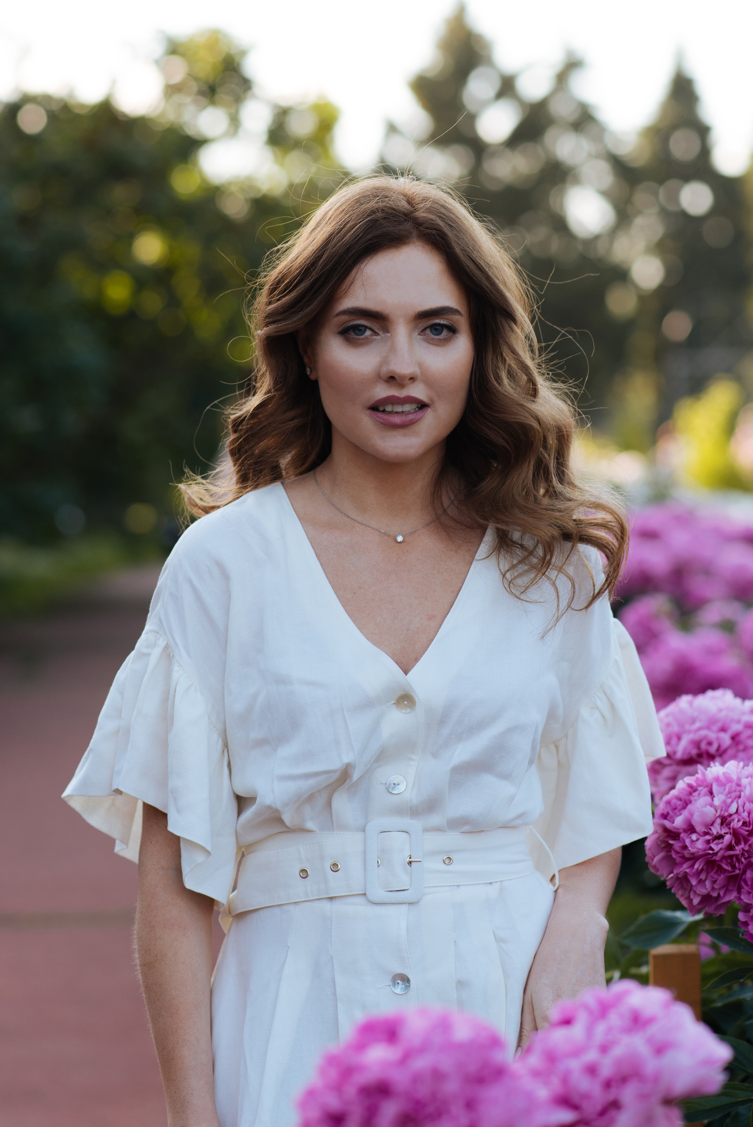 Алена, пионы. Свадебный фотограф в Москве Анна Полушина