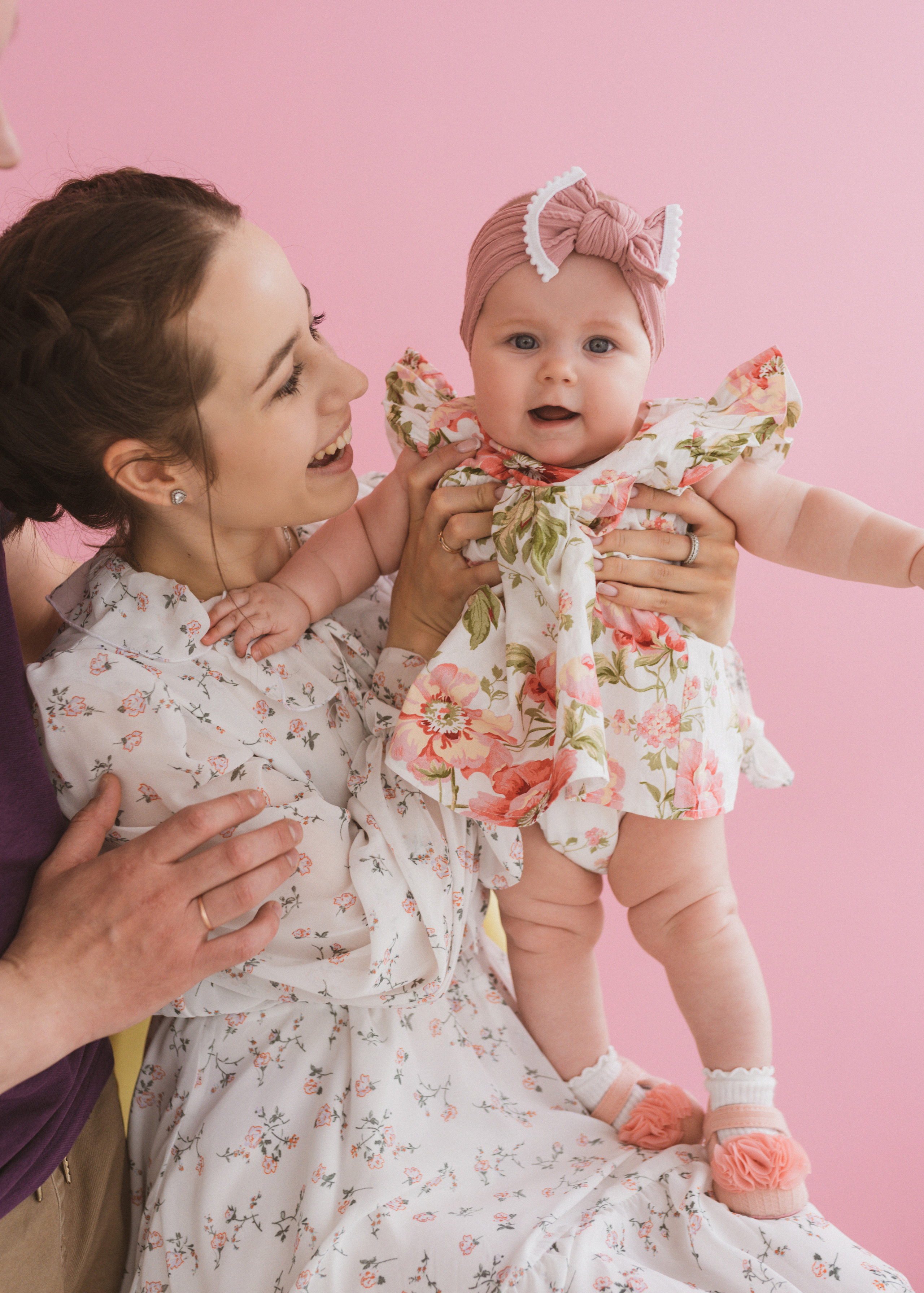 Семейная фотосессия в студии в Москве, семейный фотограф Анна Полушина. Свадебный фотограф в Москве Анна Полушина