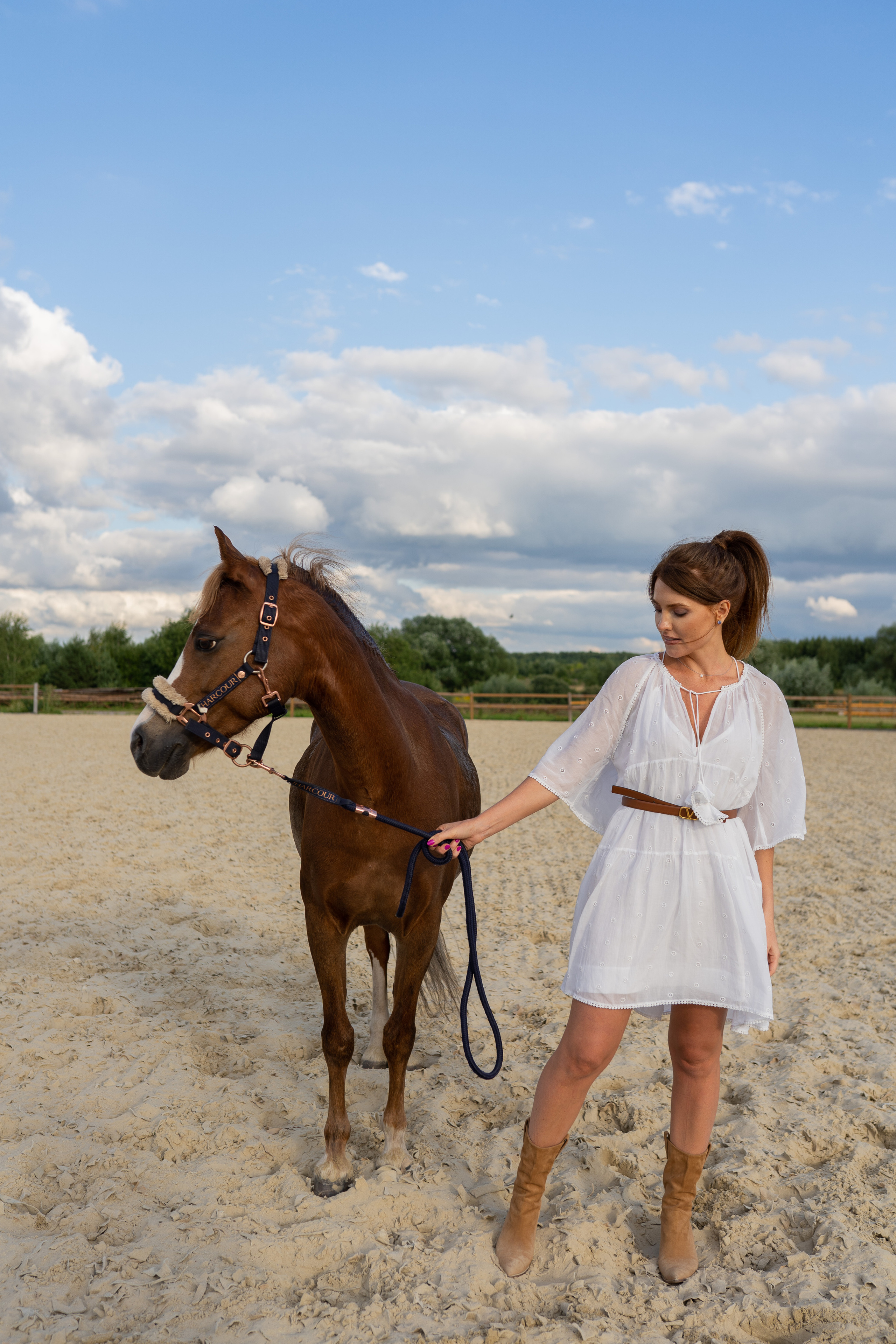 Алена, конный клуб Новый век. Свадебный фотограф в Москве Анна Полушина
