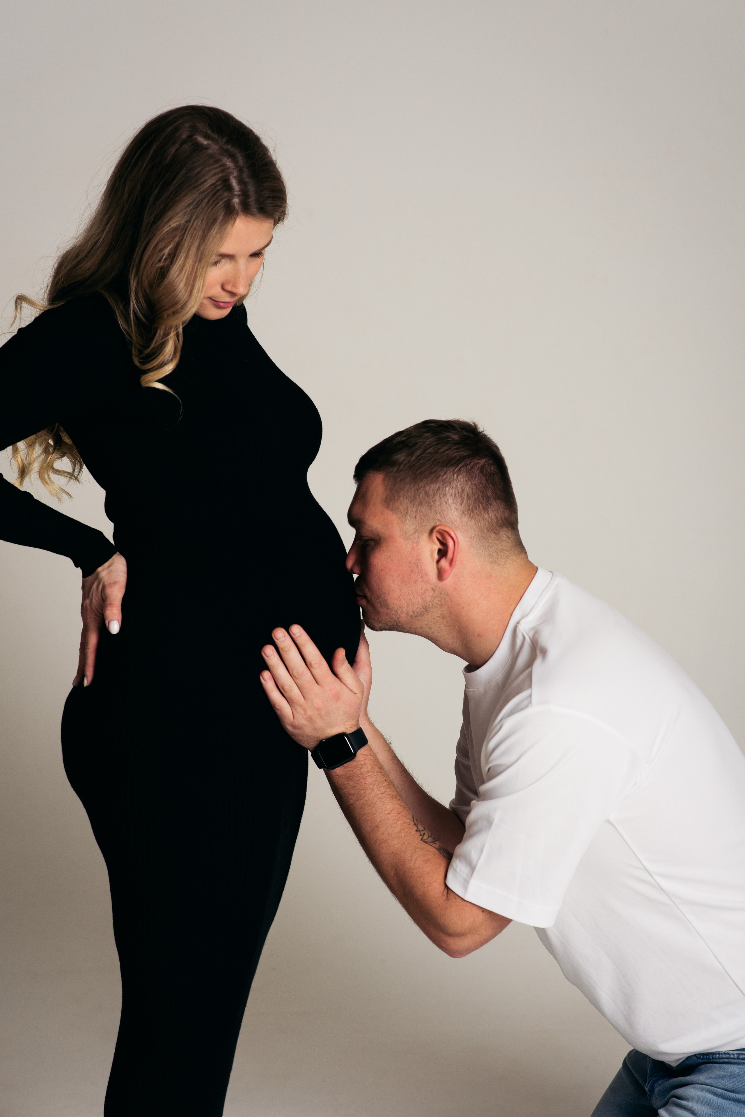 Семейная фотосессия в студии в Москве, семейный фотограф Анна Полушина. Свадебный фотограф в Москве Анна Полушина