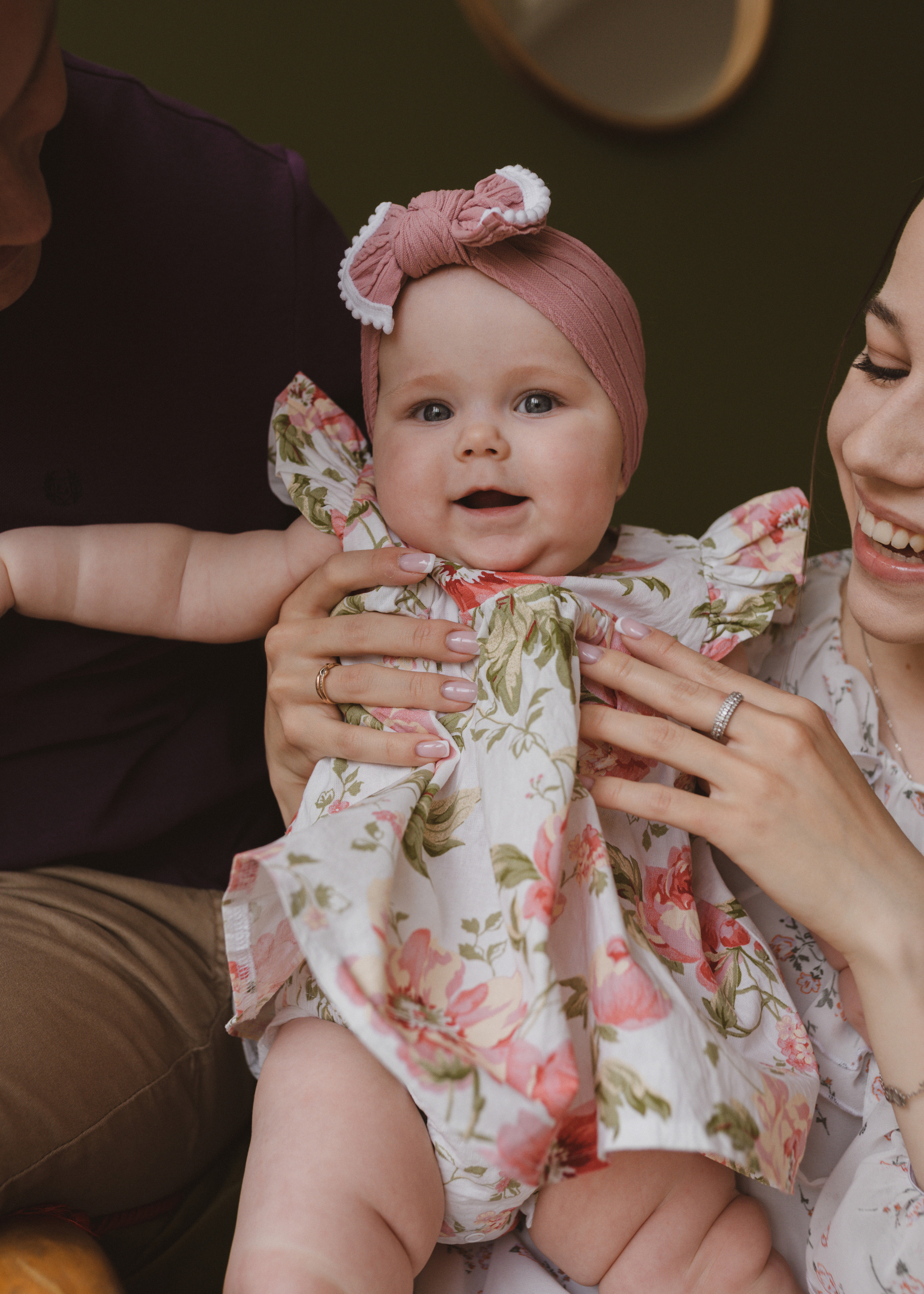 Семейная фотосессия в студии в Москве, семейный фотограф Анна Полушина. Свадебный фотограф в Москве Анна Полушина
