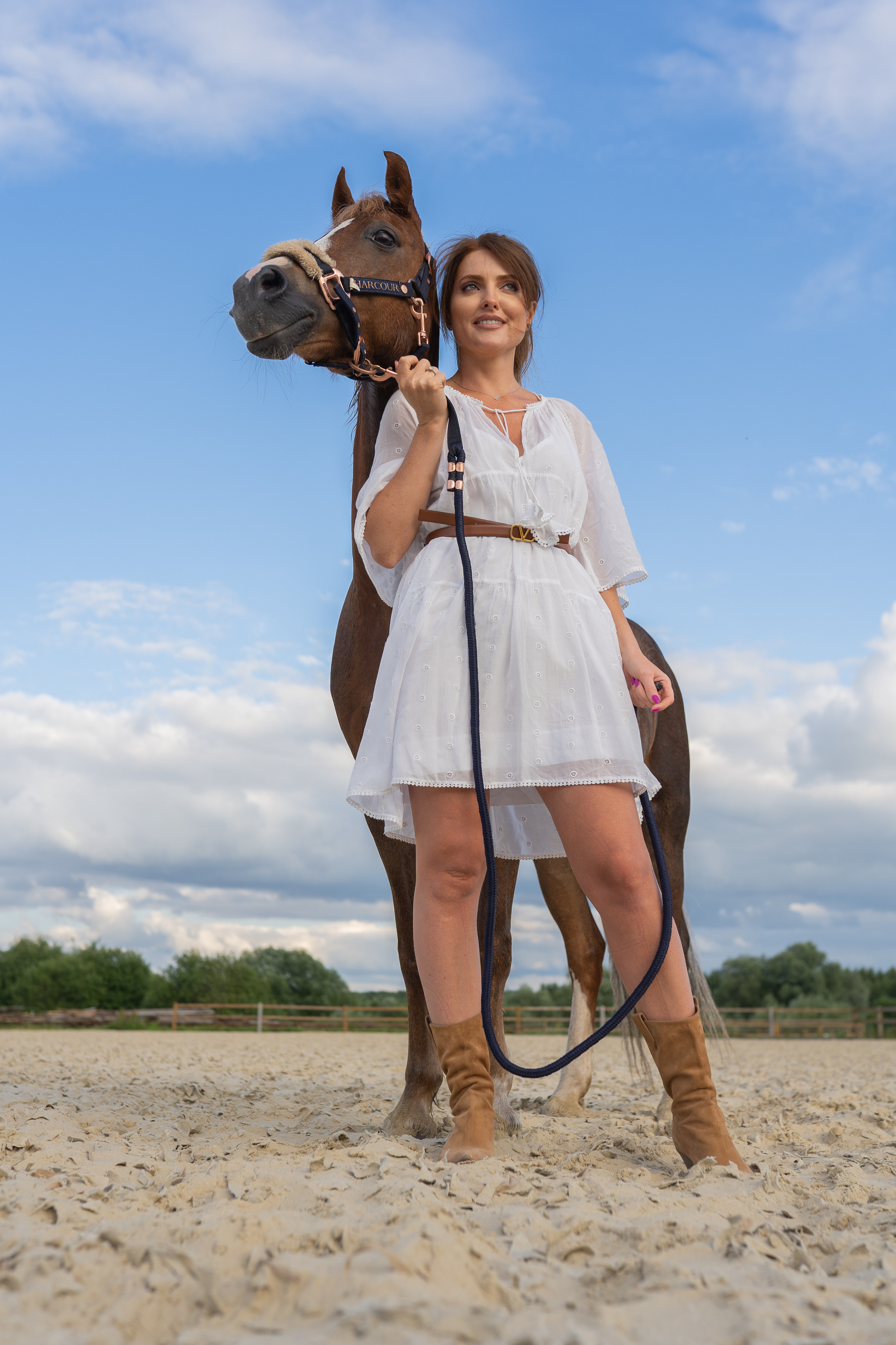 Алена, конный клуб Новый век. Свадебный фотограф в Москве Анна Полушина