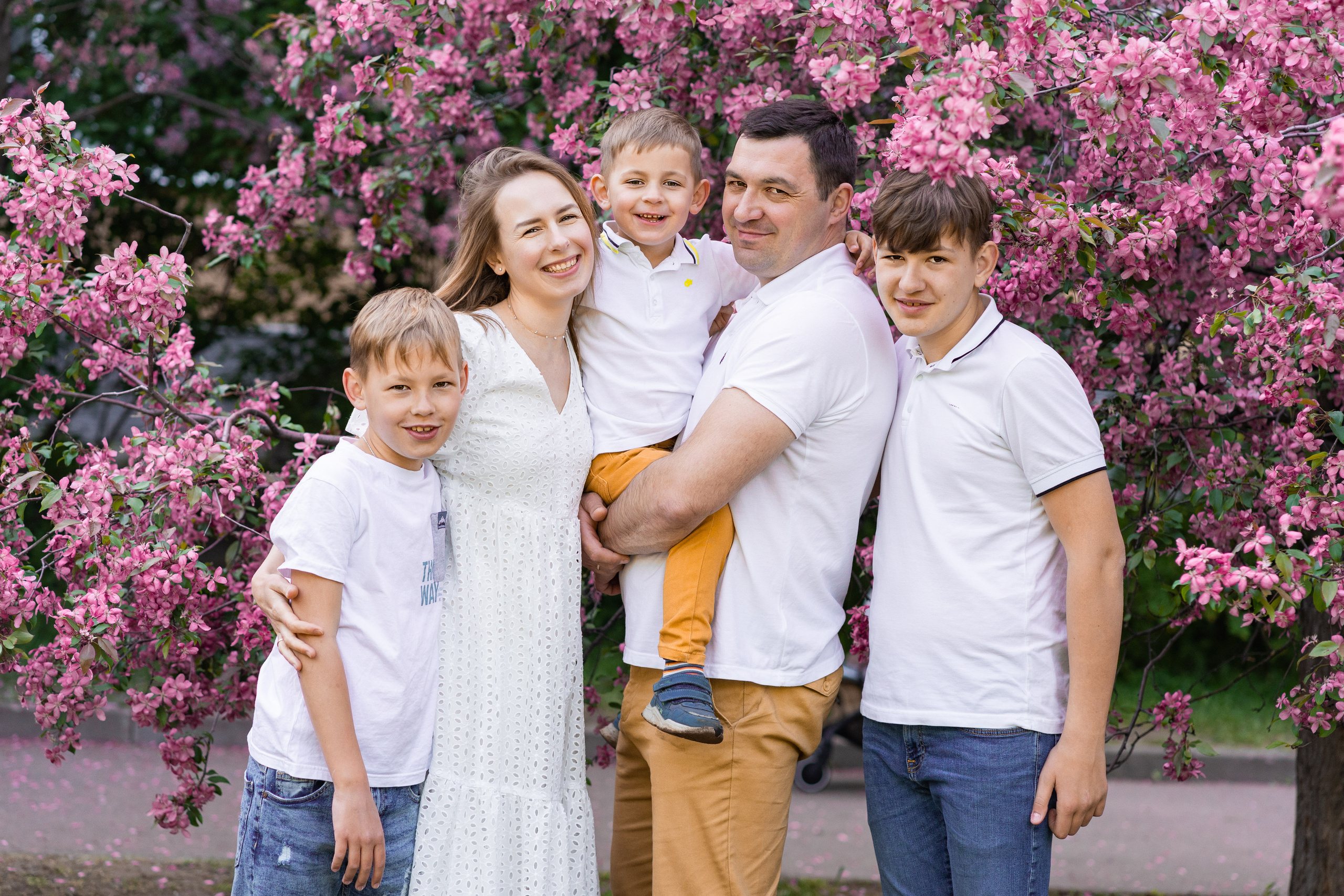 Семейная фотосессия в студии в Москве, семейный фотограф Анна Полушина. Свадебный фотограф в Москве Анна Полушина