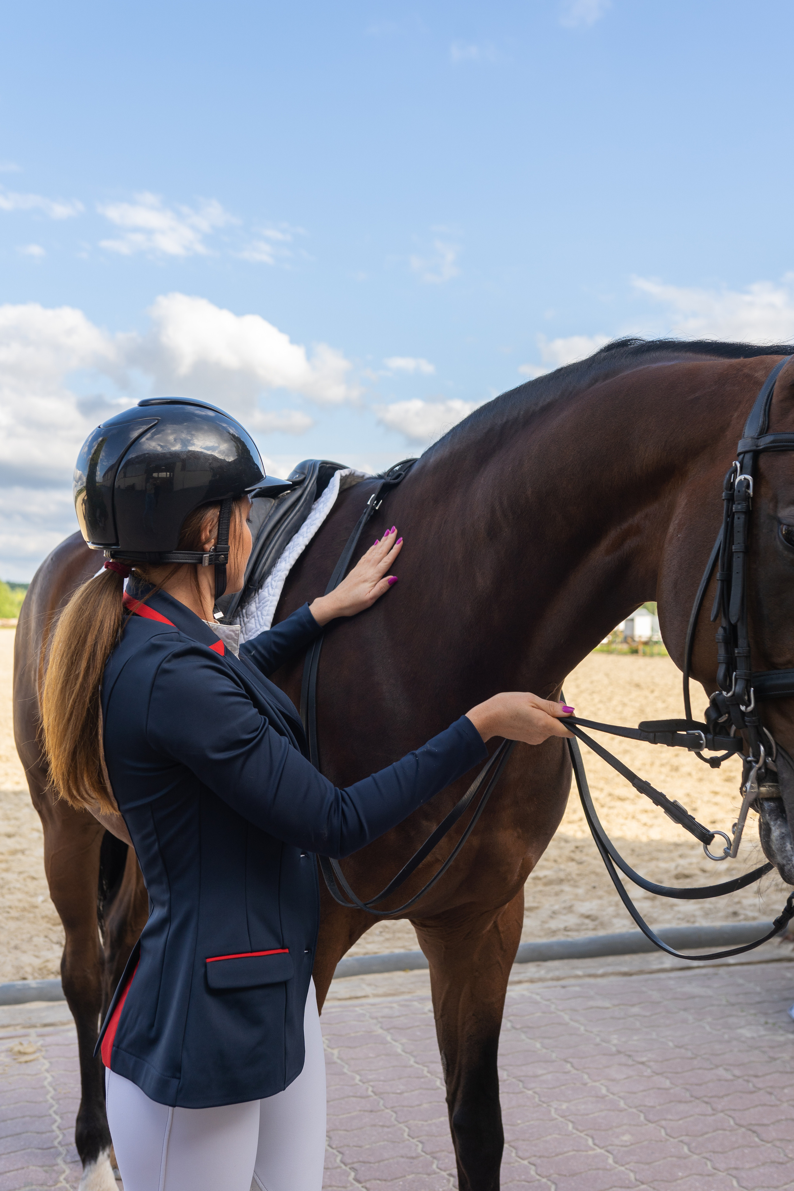 Алена, конный клуб Новый век. Свадебный фотограф в Москве Анна Полушина