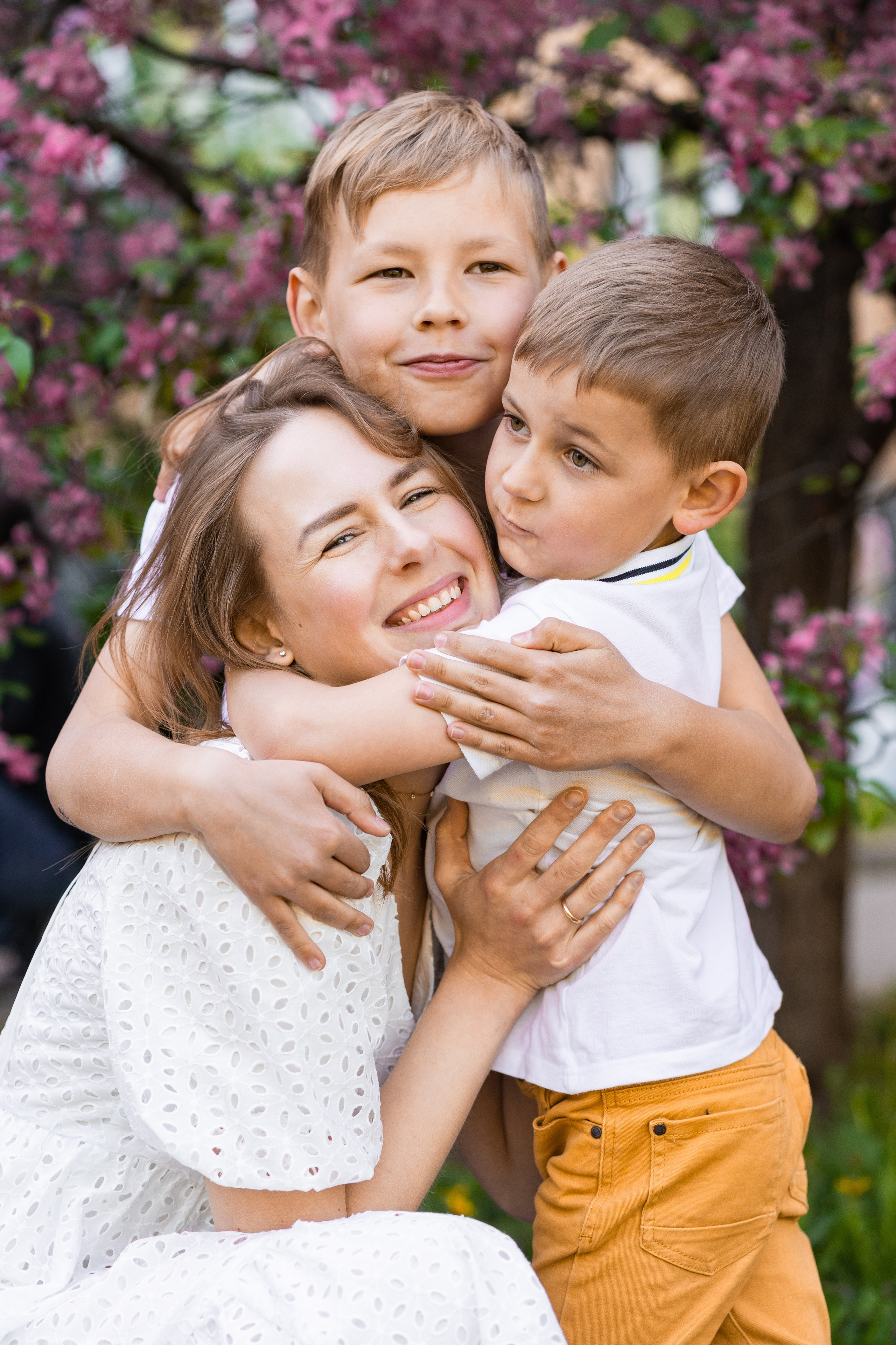 Семейная фотосессия в студии в Москве, семейный фотограф Анна Полушина. Свадебный фотограф в Москве Анна Полушина
