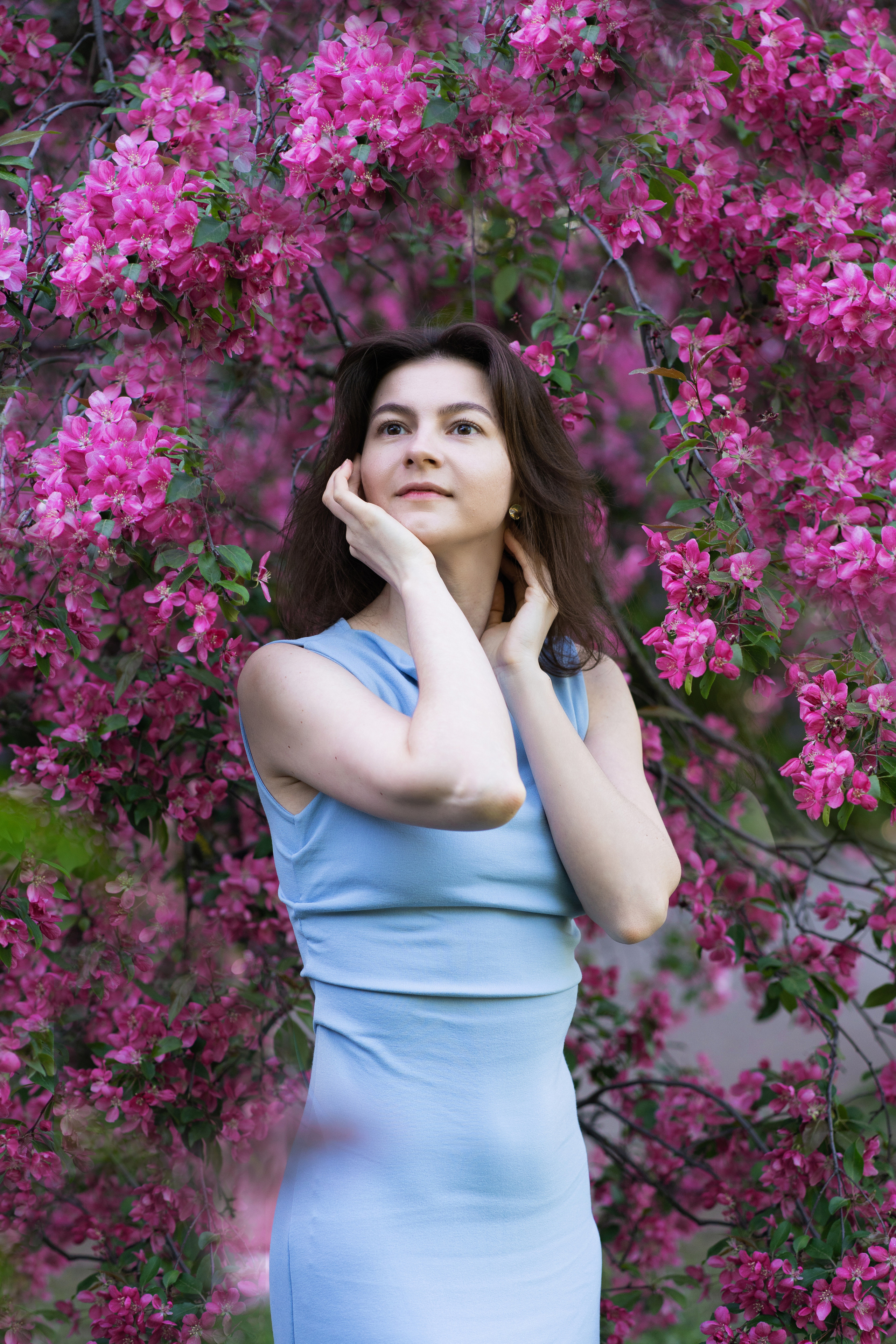 Леда, розовое цветение. Свадебный фотограф в Москве Анна Полушина