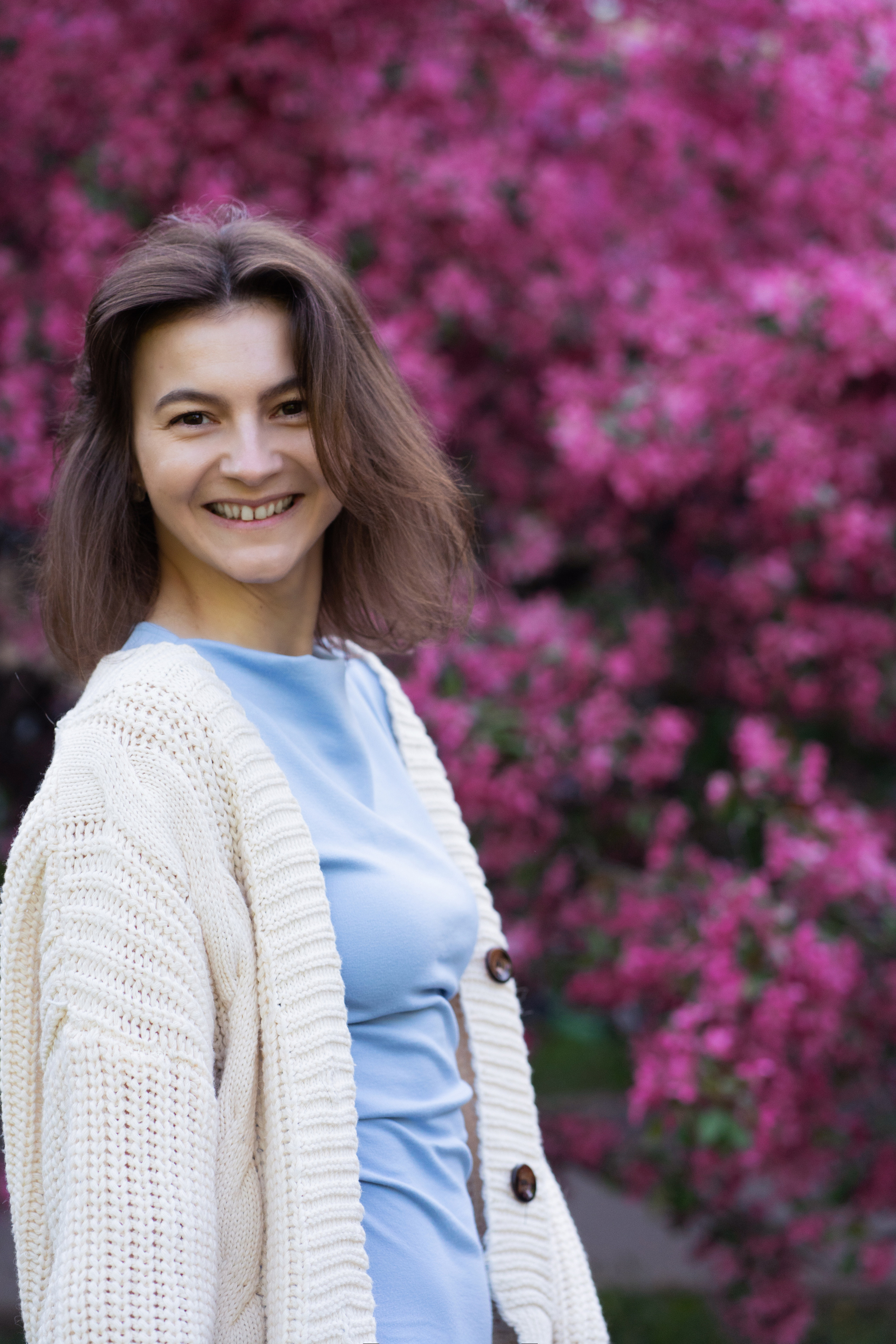 Леда, розовое цветение. Свадебный фотограф в Москве Анна Полушина