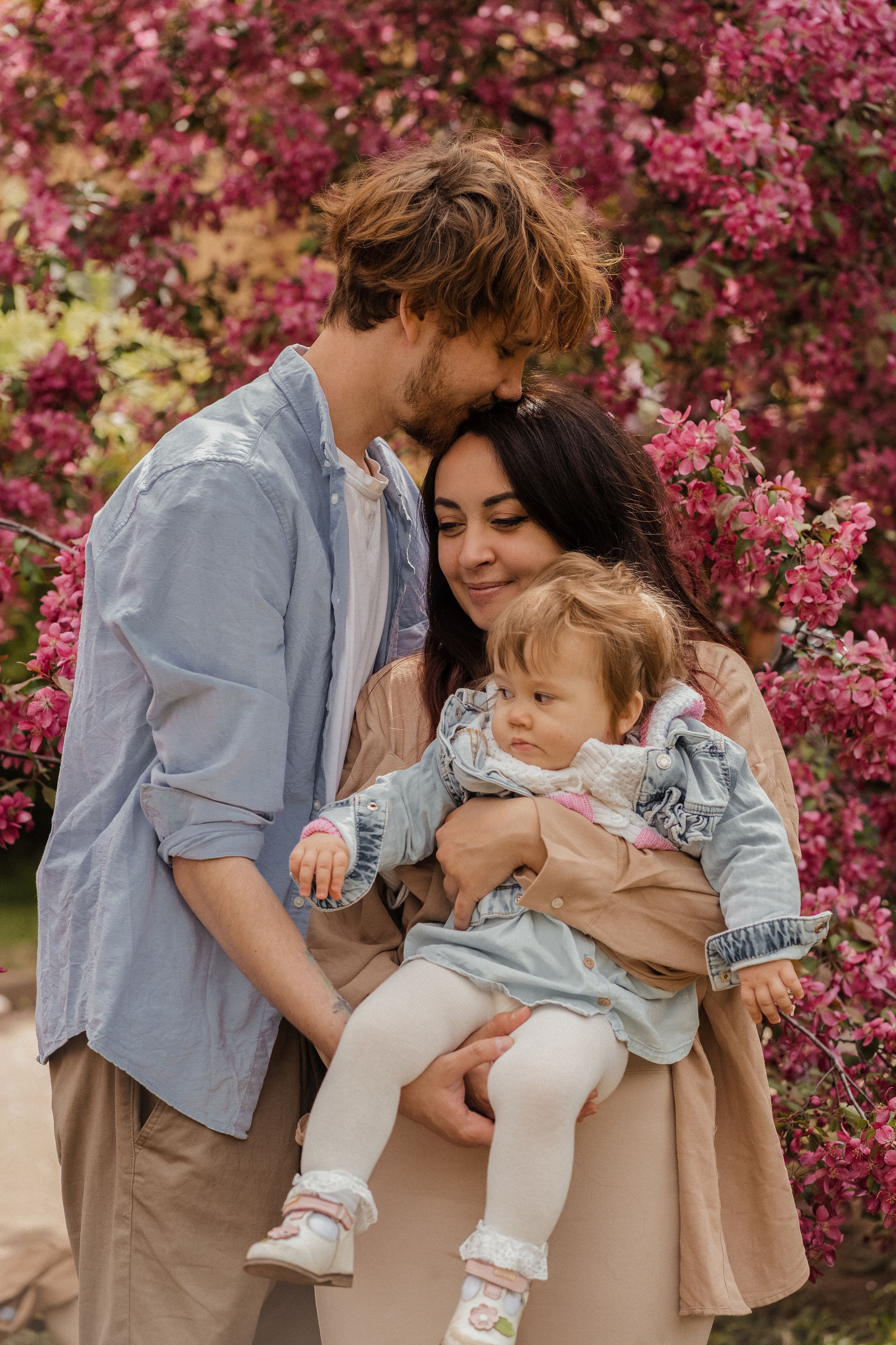 Семейная фотосессия в студии в Москве, семейный фотограф Анна Полушина. Свадебный фотограф в Москве Анна Полушина