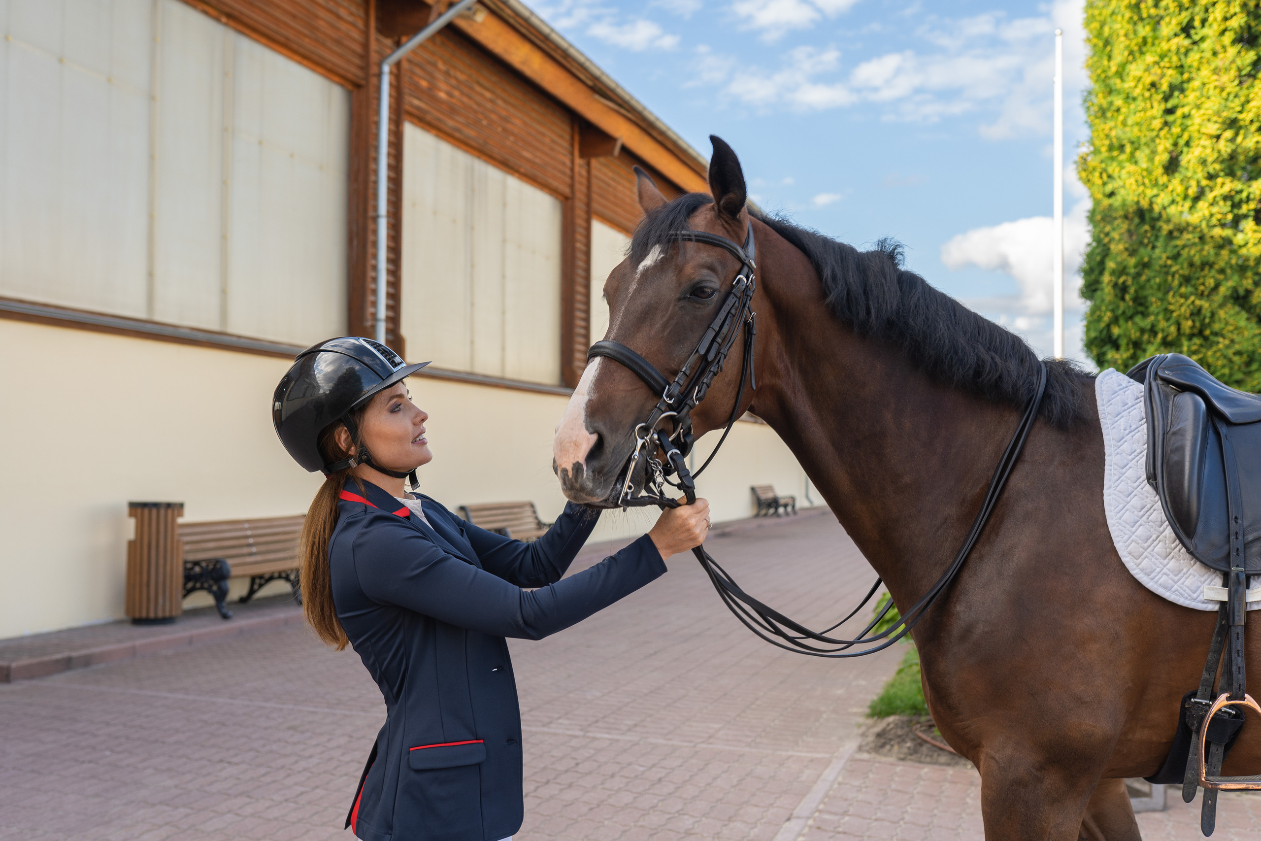 Алена, конный клуб Новый век. Свадебный фотограф в Москве Анна Полушина
