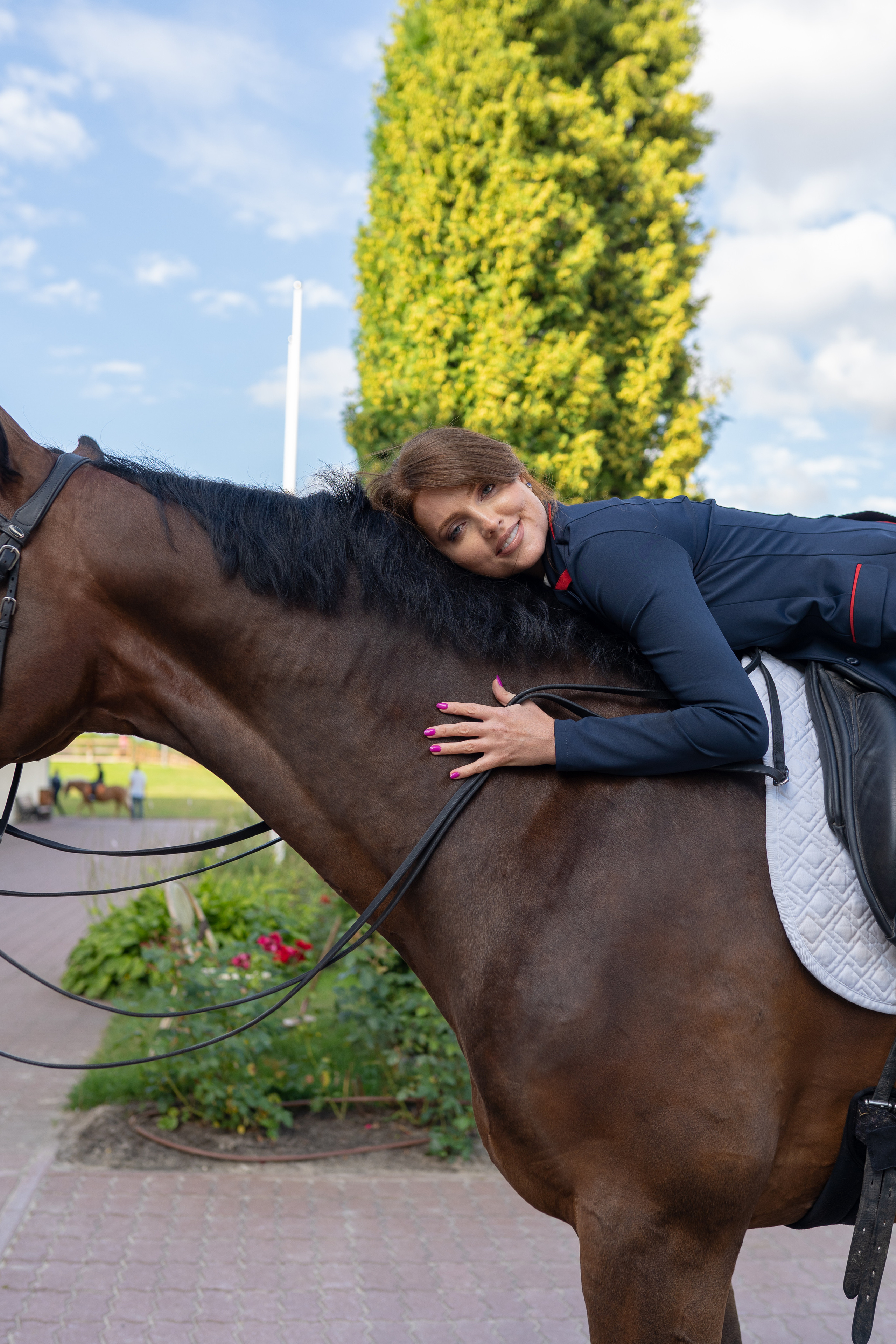 Алена, конный клуб Новый век. Свадебный фотограф в Москве Анна Полушина