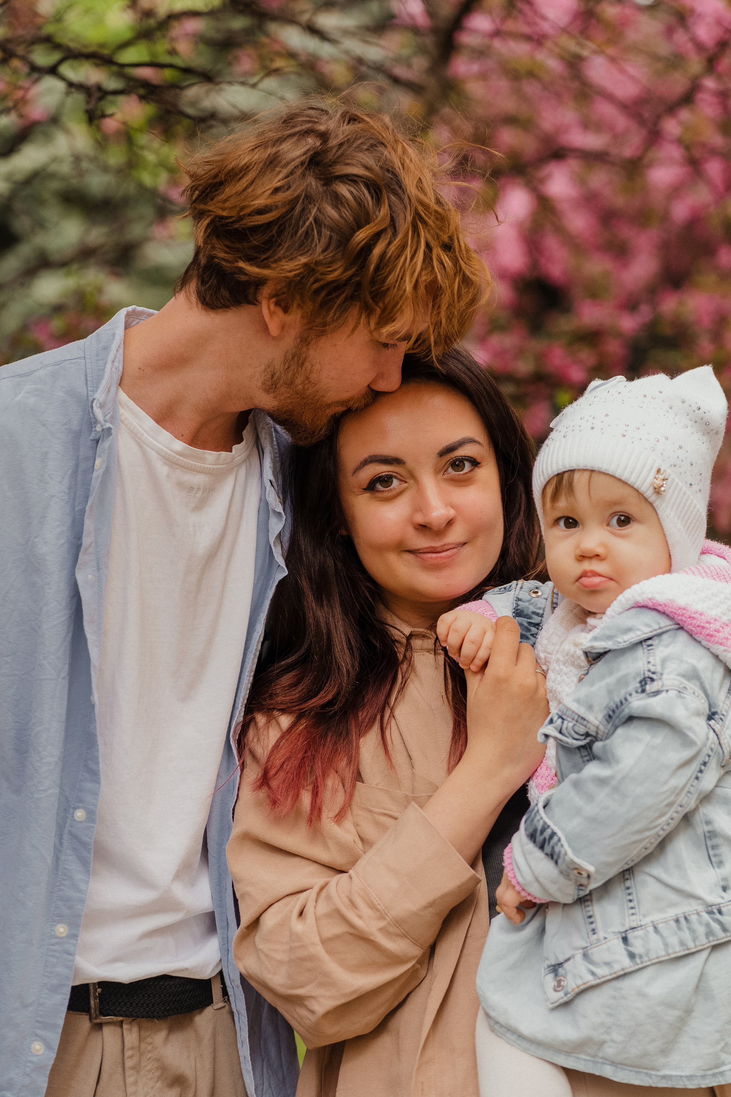 Семейная фотосессия в студии в Москве, семейный фотограф Анна Полушина. Свадебный фотограф в Москве Анна Полушина