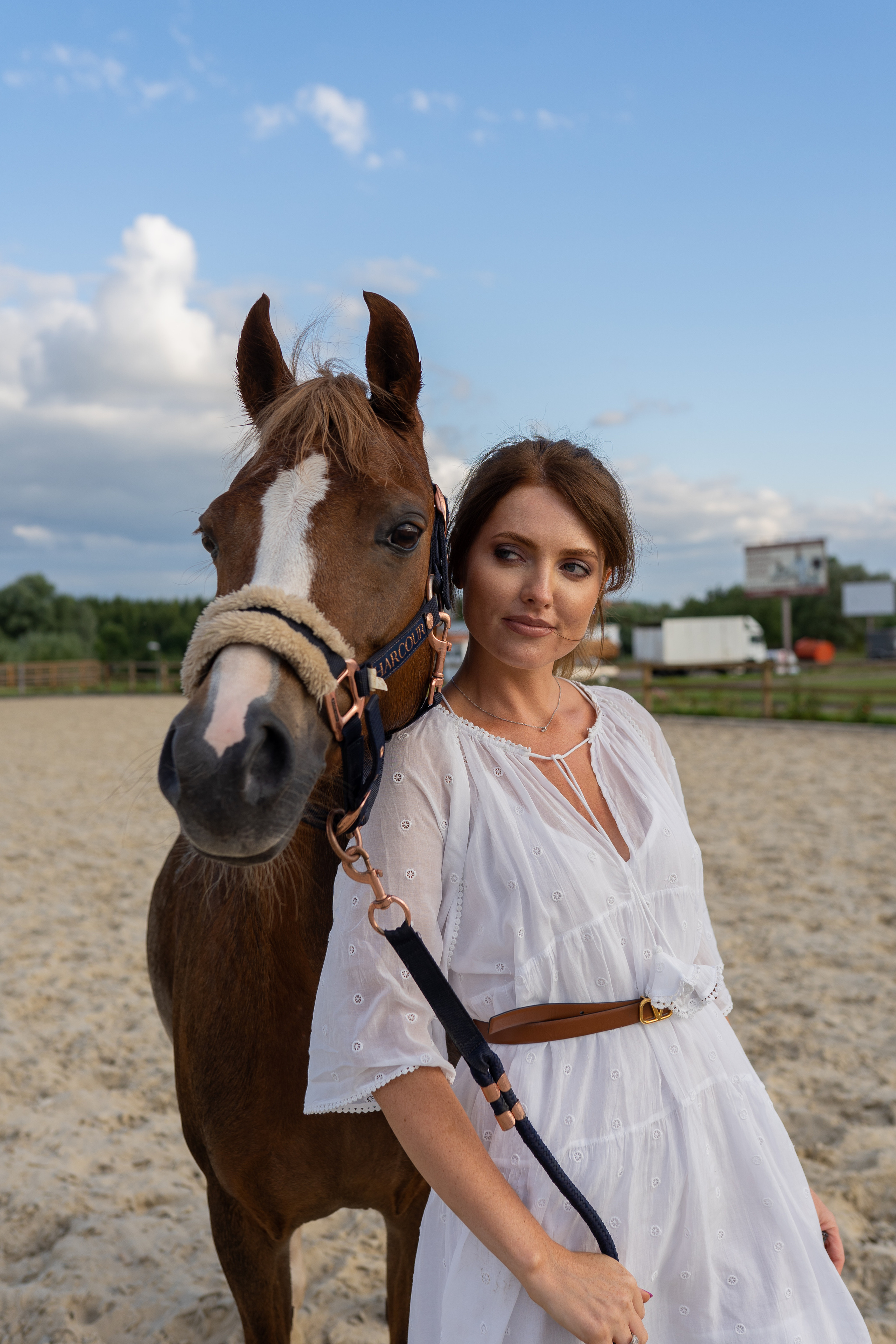 Алена, конный клуб Новый век. Свадебный фотограф в Москве Анна Полушина