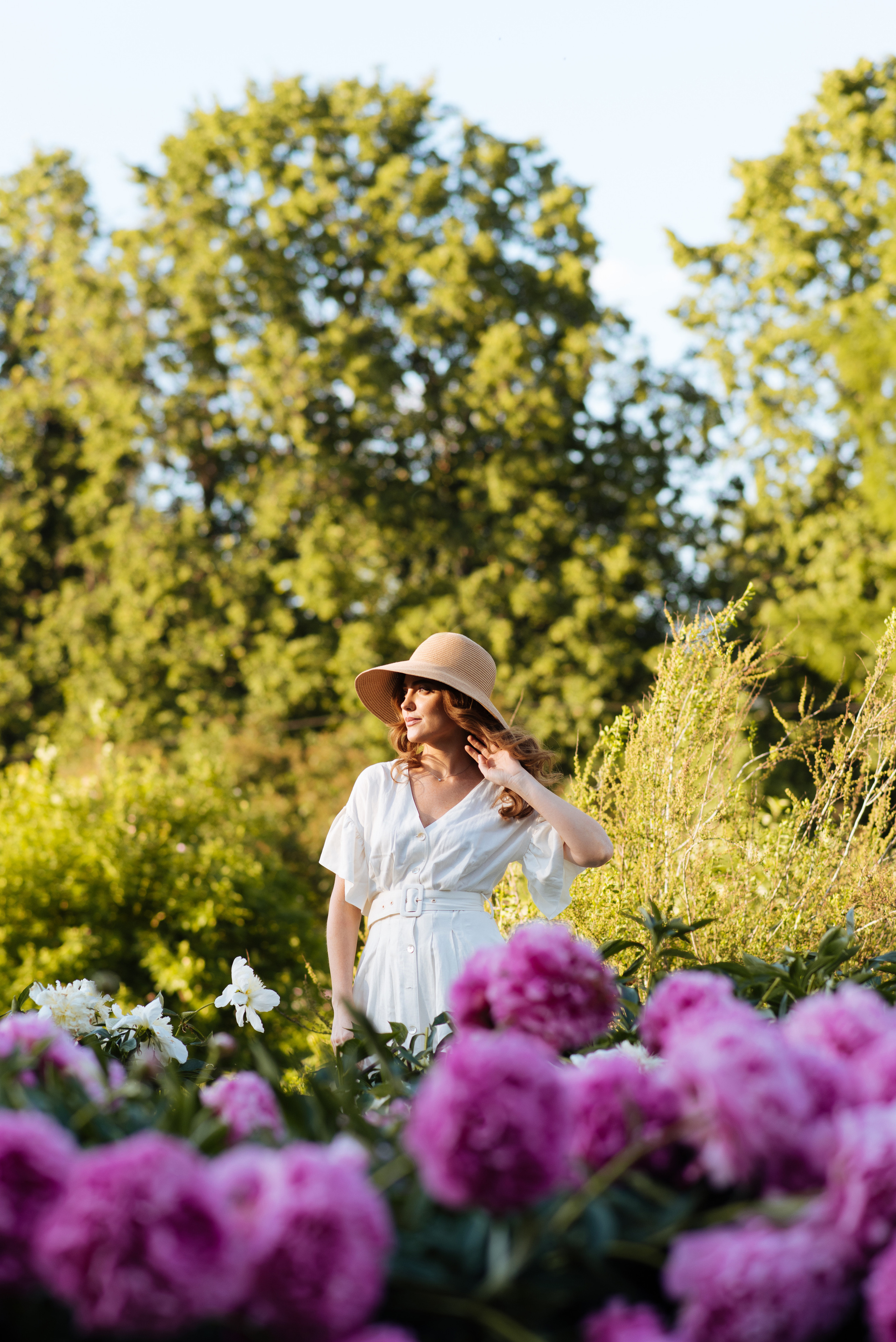 Алена, пионы. Свадебный фотограф в Москве Анна Полушина