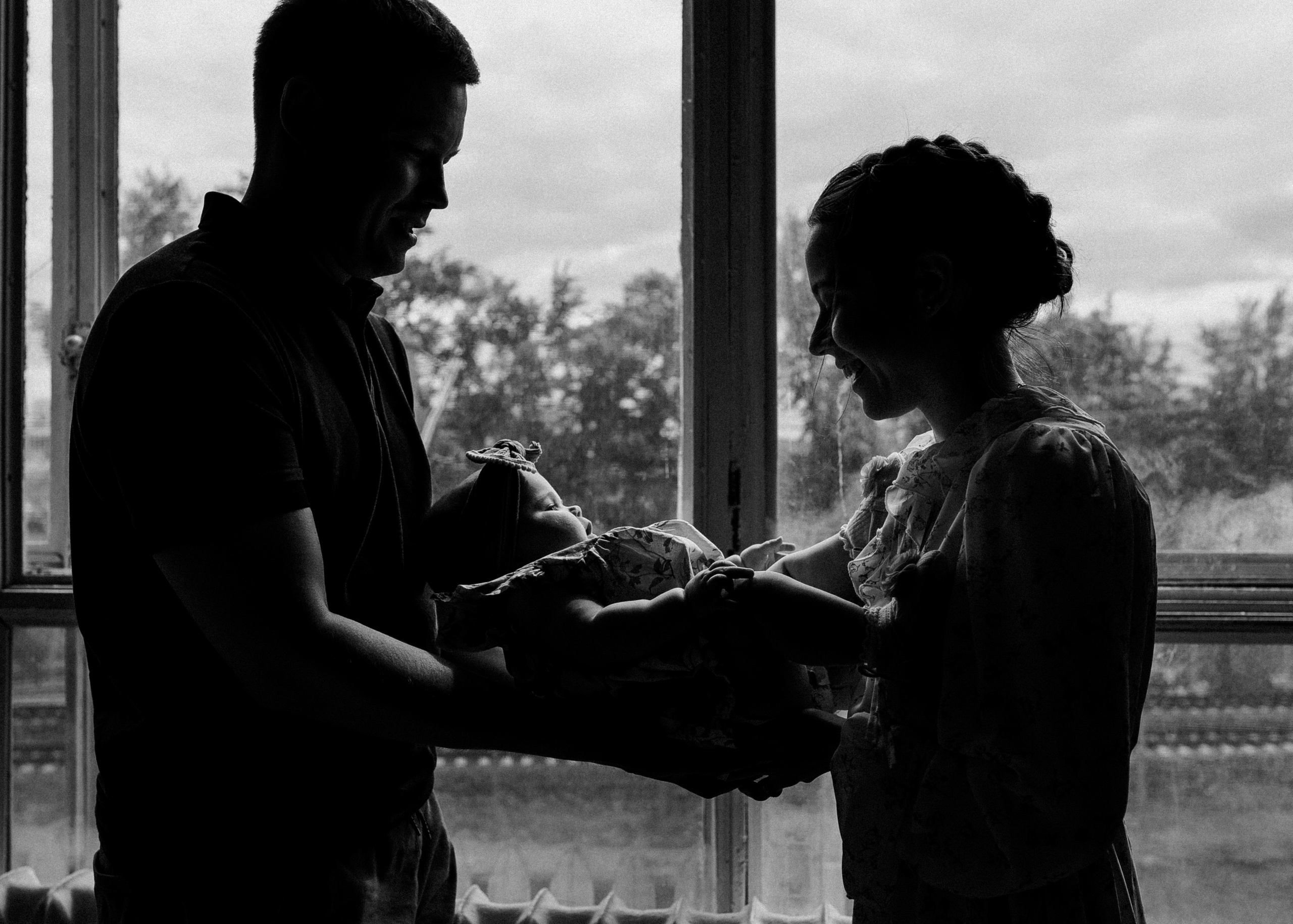 Семейная фотосессия в студии в Москве, семейный фотограф Анна Полушина. Свадебный фотограф в Москве Анна Полушина