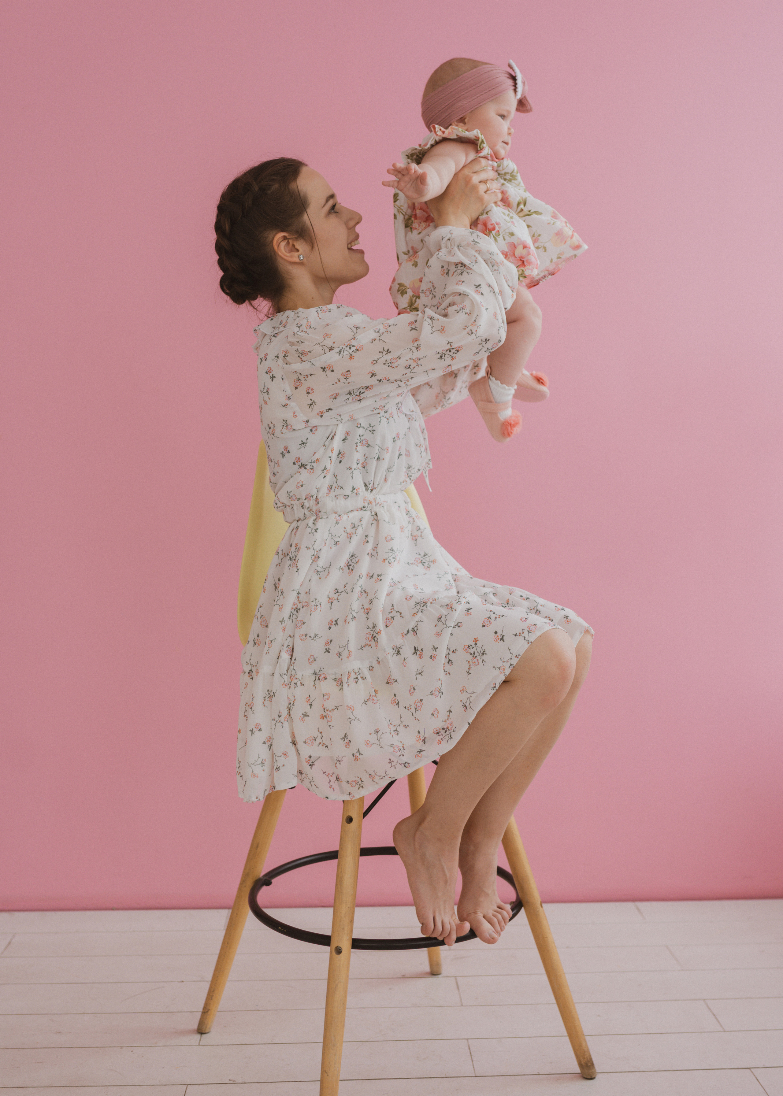 Семейная фотосессия в студии в Москве, семейный фотограф Анна Полушина. Свадебный фотограф в Москве Анна Полушина