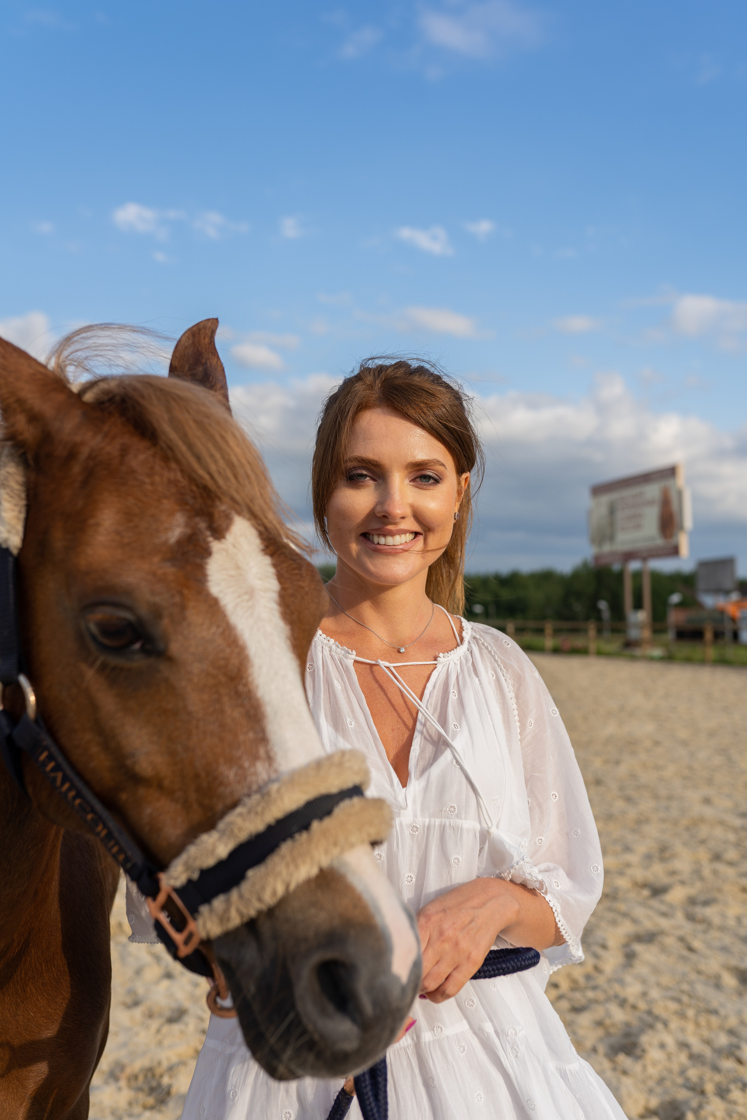 Алена, конный клуб Новый век. Свадебный фотограф в Москве Анна Полушина