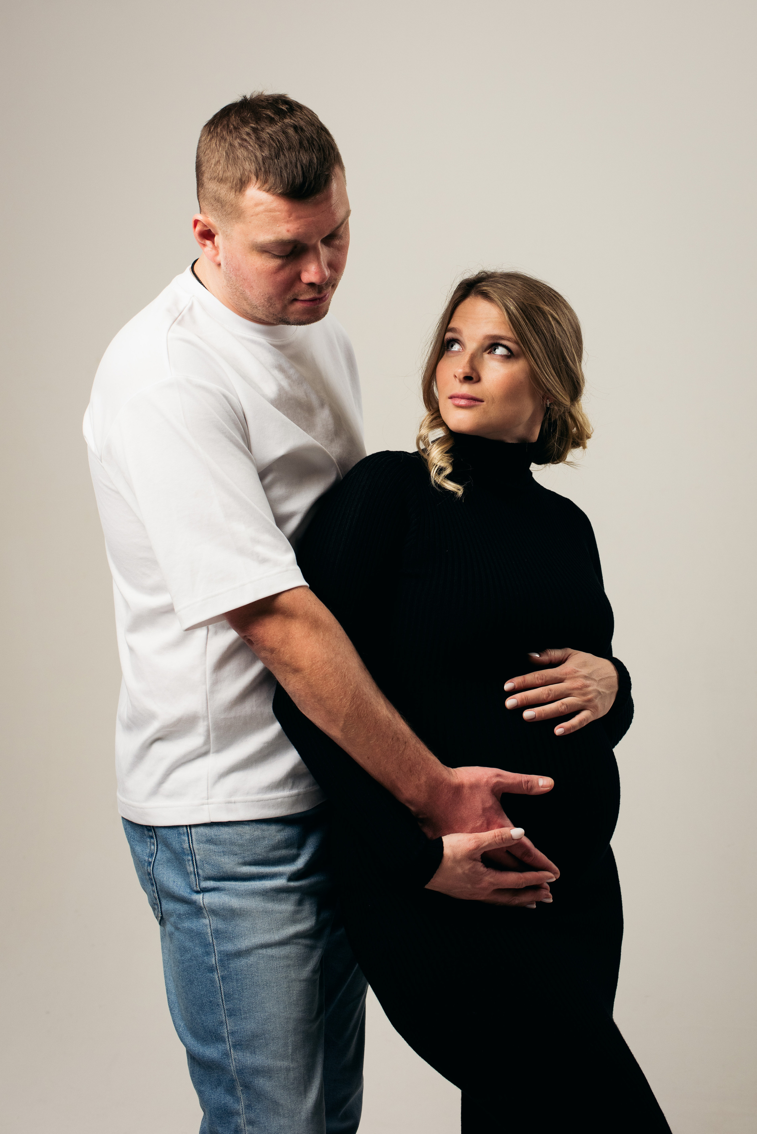 Семейная фотосессия в студии в Москве, семейный фотограф Анна Полушина. Свадебный фотограф в Москве Анна Полушина