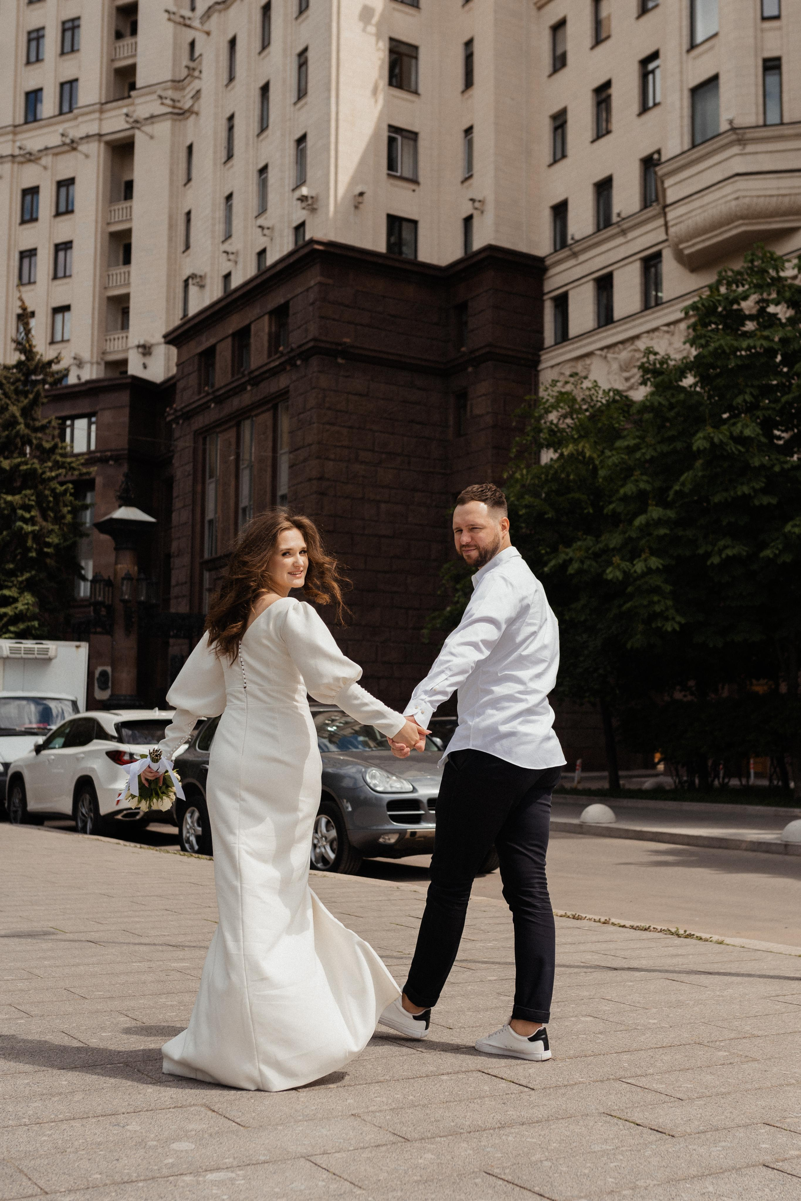 Свадебная фотосессия в Москве. Свадебный фотограф в Москве Анна Полушина
