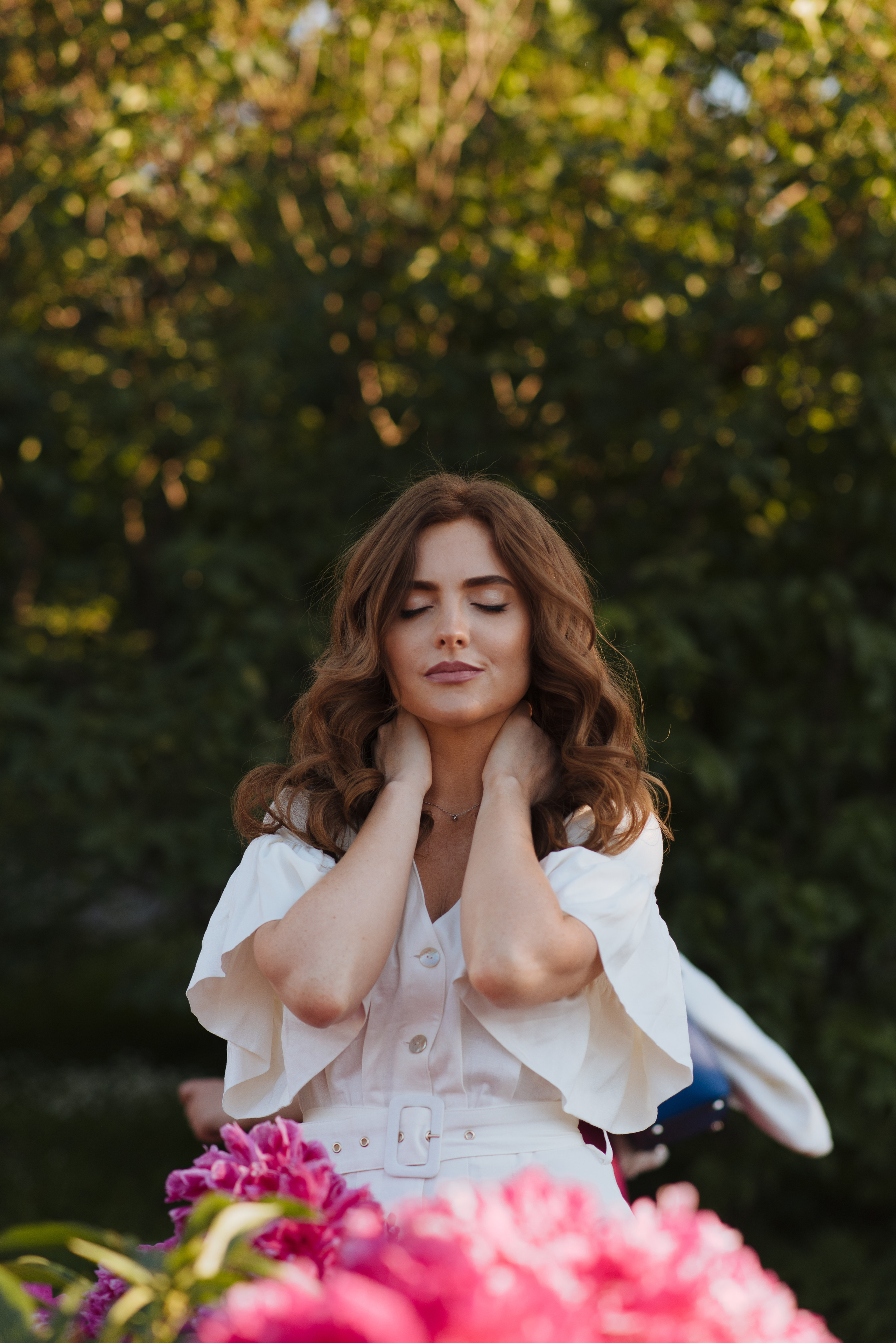 Алена, пионы. Свадебный фотограф в Москве Анна Полушина