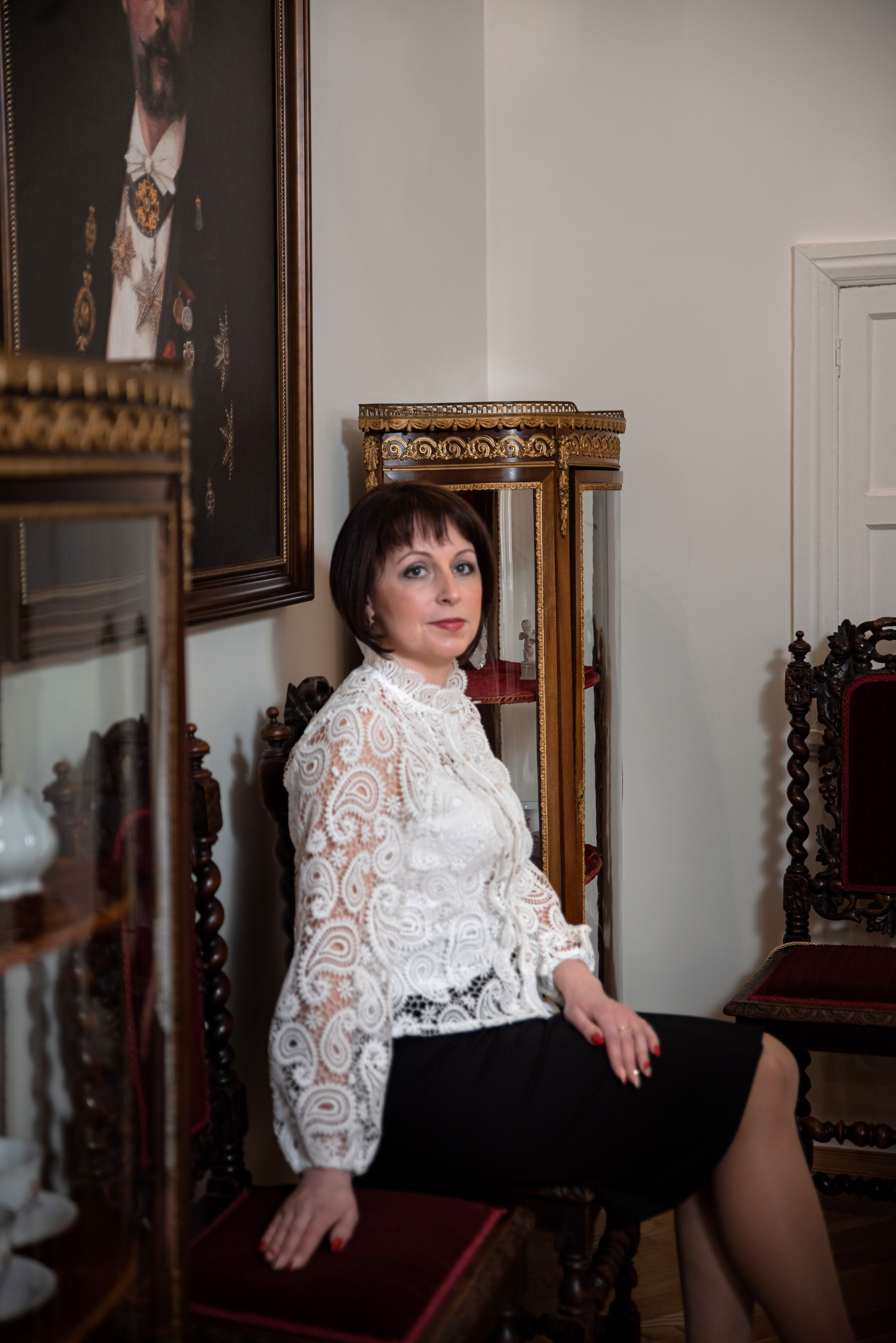 Портретная фотосессия для Дарьи. Зал Дворянского собрания. Семейный и детский фотограф в Туле Светлана Воронкова