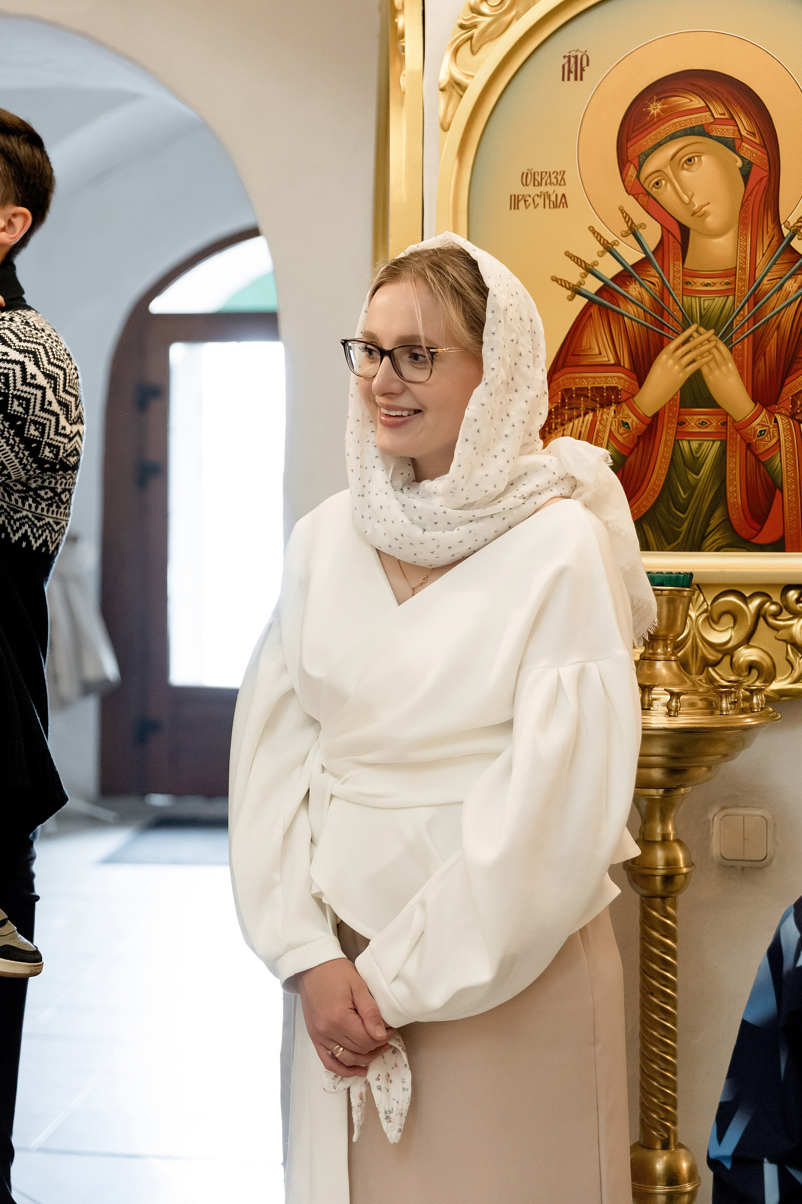 Крещение Агаты в Церкви Петра и Павла. Свадебный фотограф в Пскове и Санкт-Петербурге | Анна Голикова