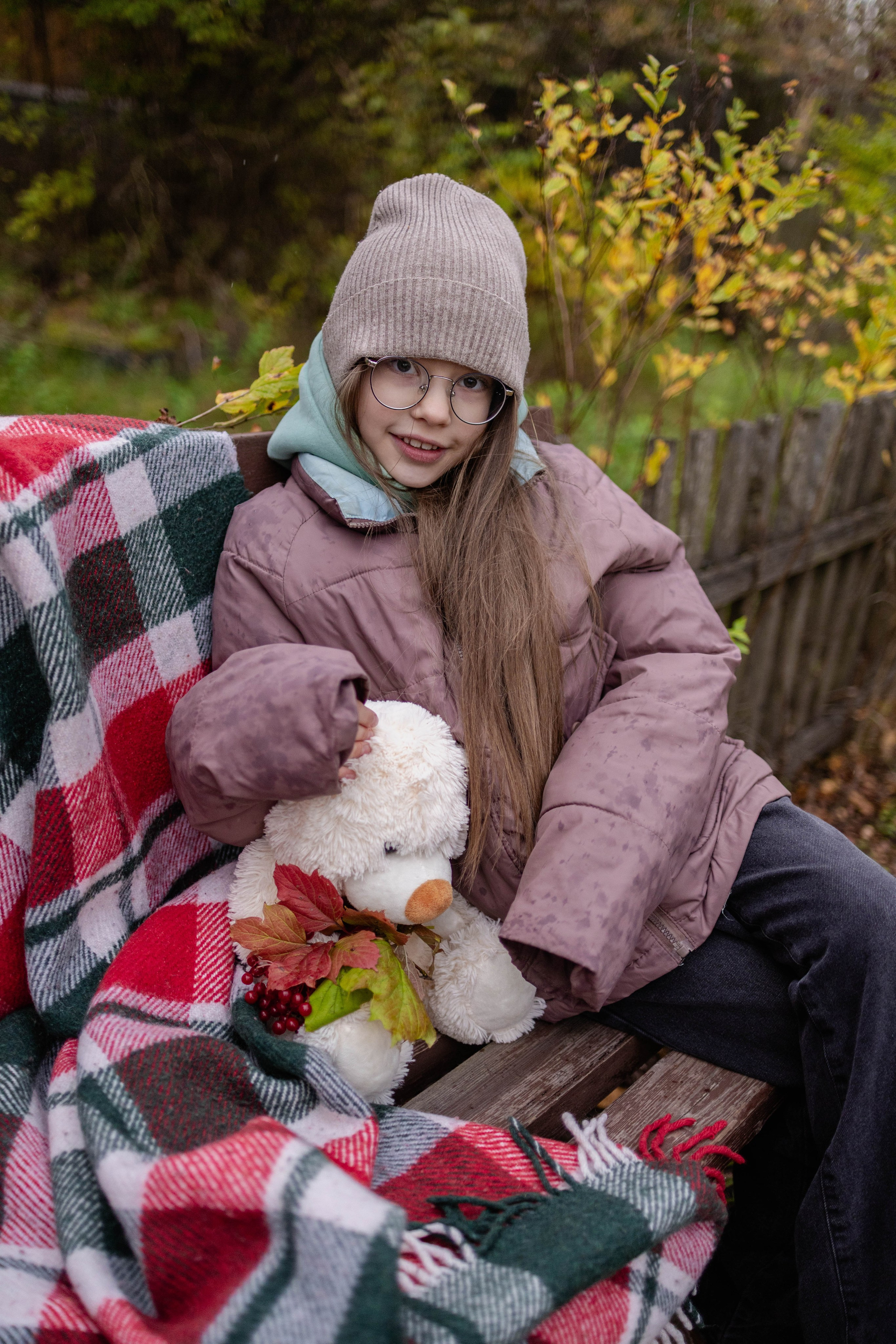 Пикник у дома. Осень. Семейный фотограф в Дзержинске Наталья Лаэтина