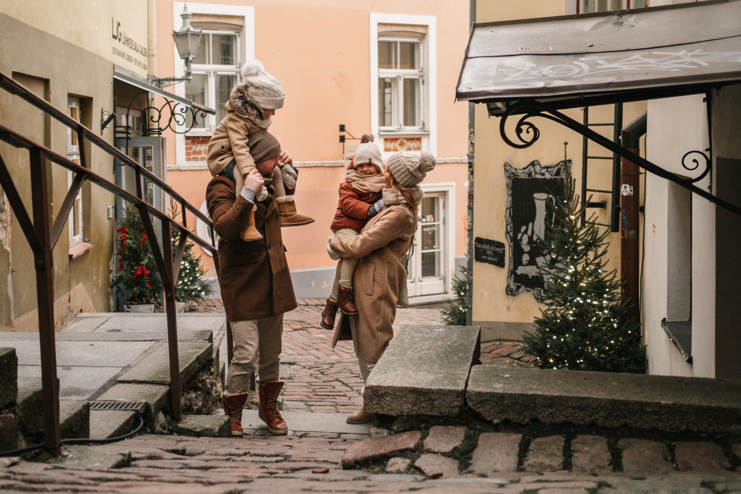 Семейная фотосессия в Таллине. Семейный и детский фотограф в Санкт-Петербурге Наталья Григорьева