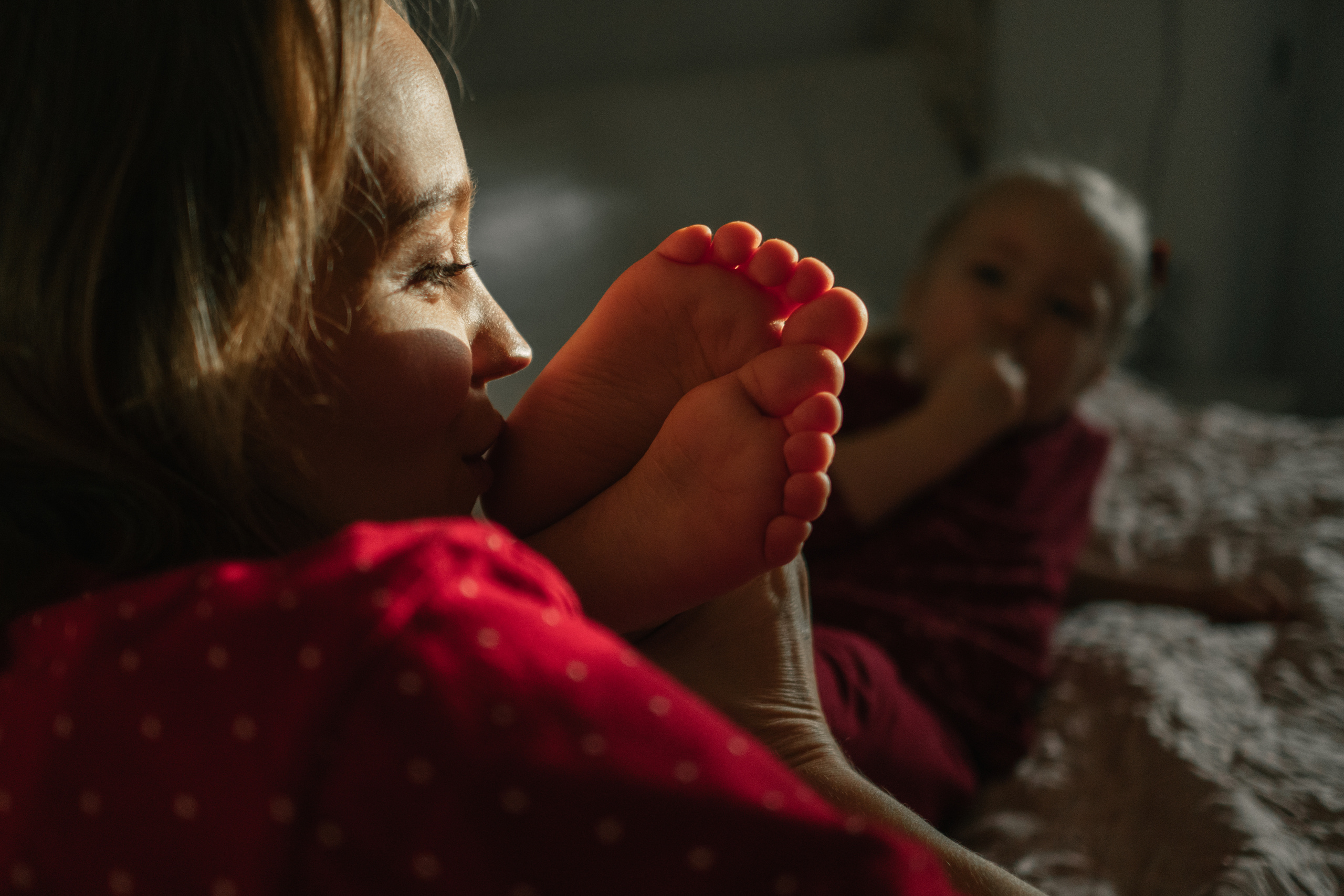 Новогодняя домашняя съемка. Семейный и детский фотограф в Санкт-Петербурге Наталья Григорьева