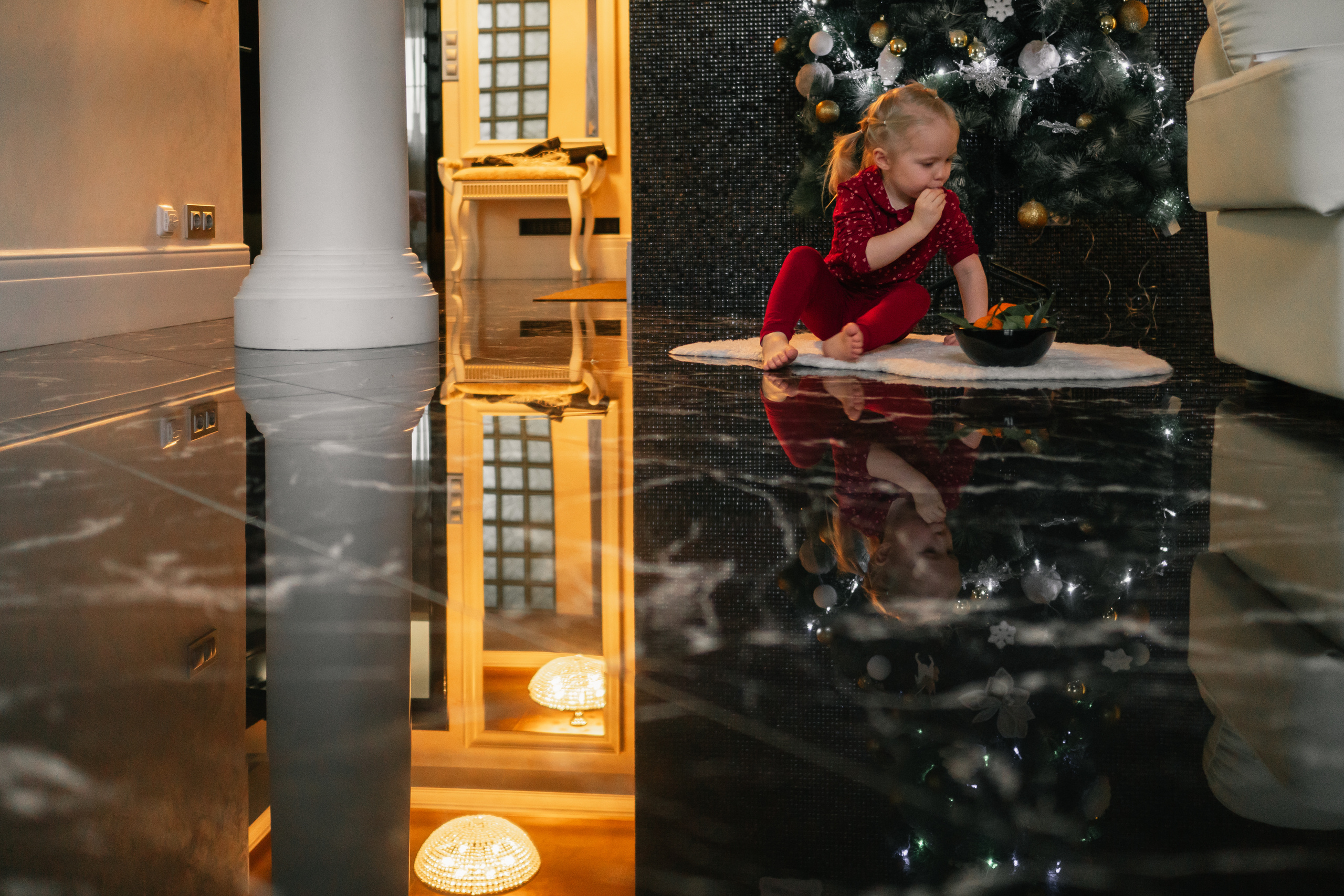 Новогодняя домашняя съемка. Семейный и детский фотограф в Санкт-Петербурге Наталья Григорьева