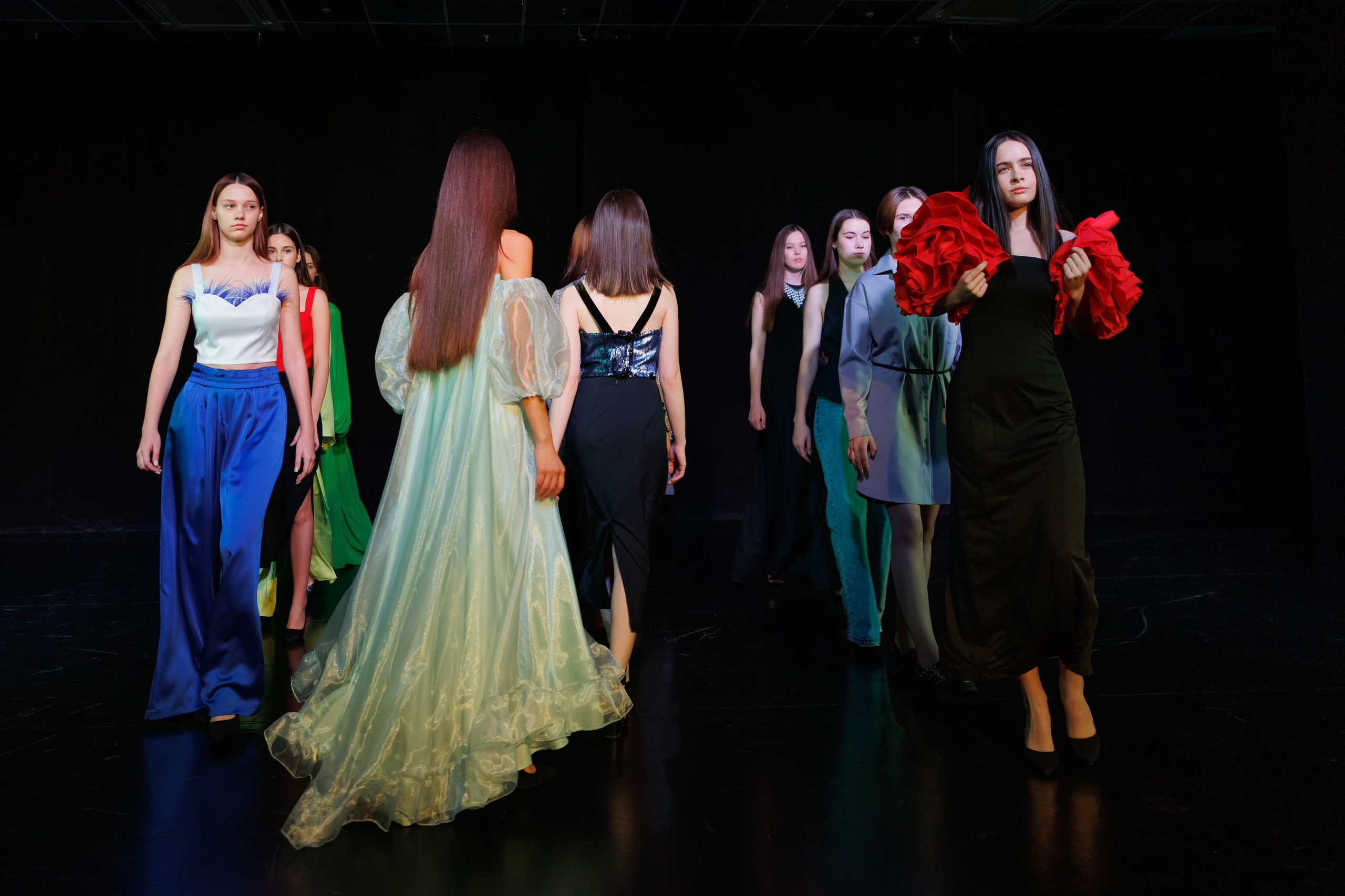 Показ коллекций Новосибирских дизайнеров для Fly Production. Фотограф Новосибирск — Наталья Гресь