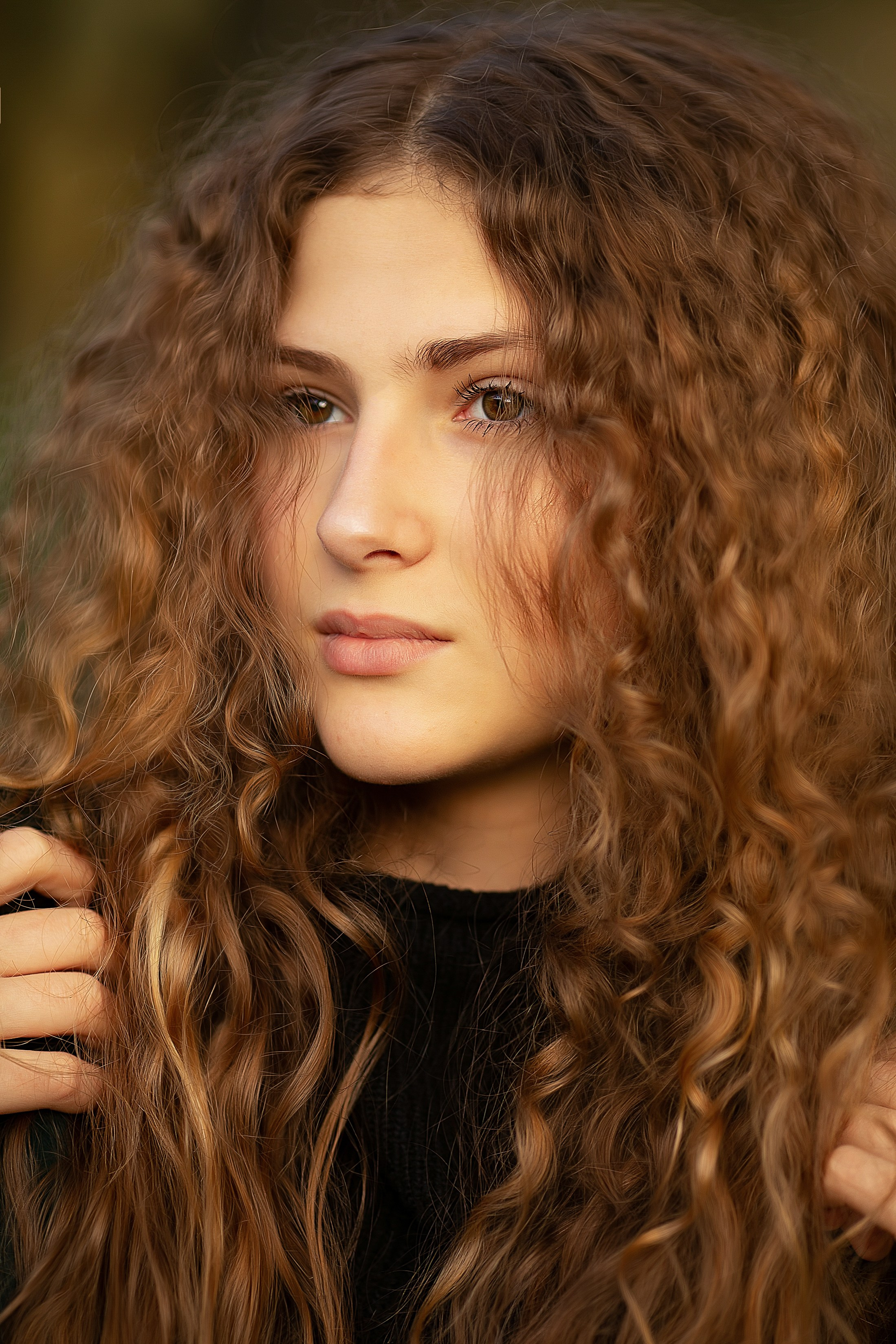 Осенняя гармония: Лиза и природа. Главная