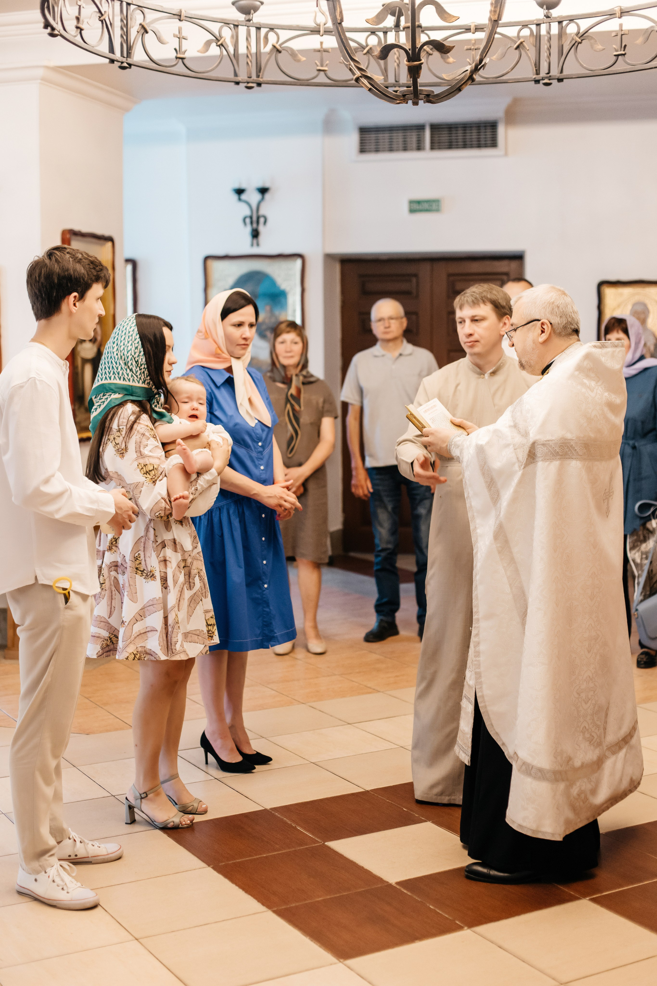 Крещение Андрея. Церковь Преображения Господня. Фотограф ВИКА МЕДУЗА