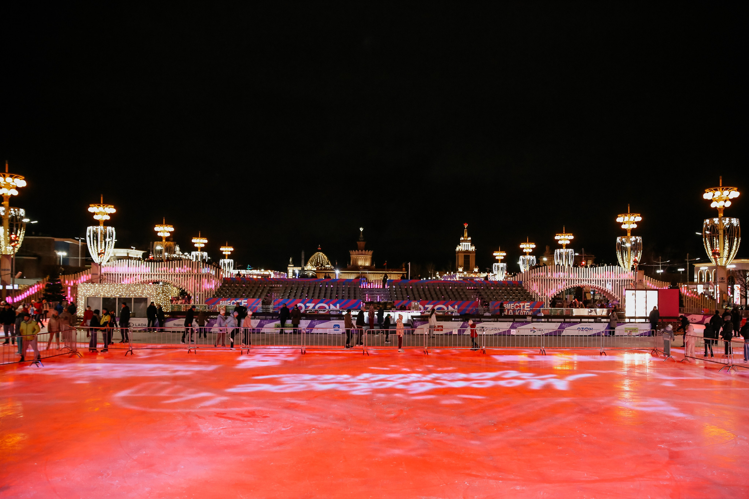 Ледовое шоу ВДНХ проект Московское чаепитие. Фотограф и видеограф Анна Домашенко
