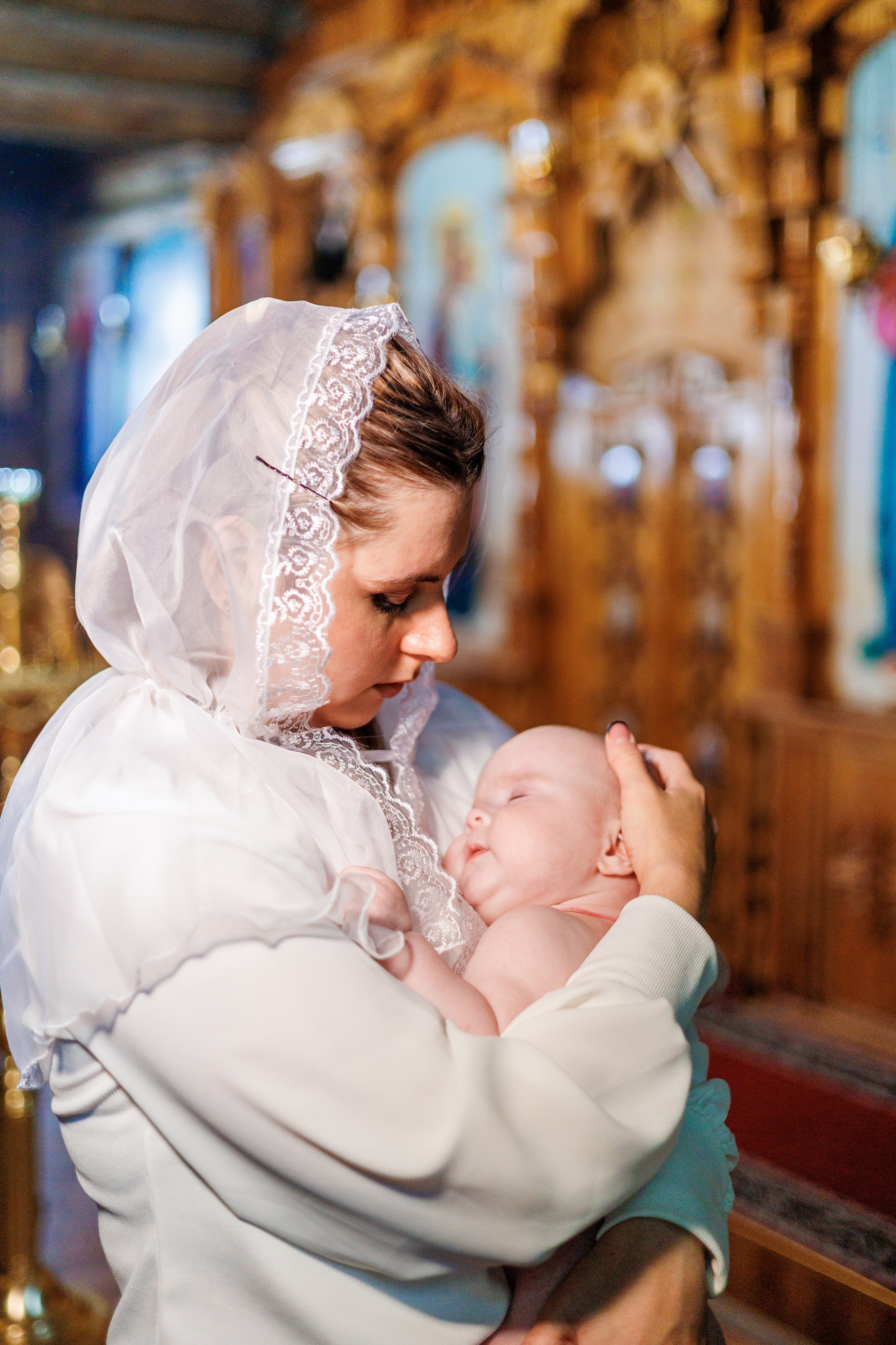 Крещение близняшек. Свадебный и семейный фотограф в Армавире