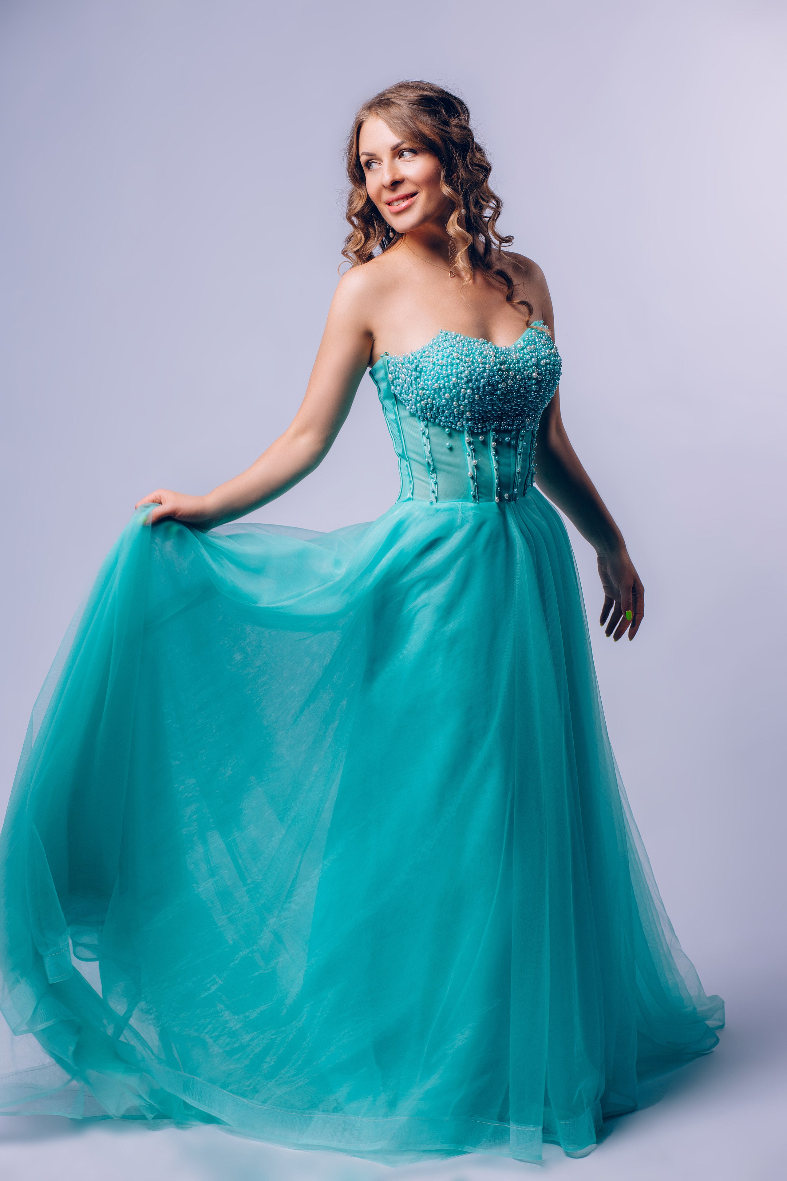 Платья длинные. Бурнаева Катя