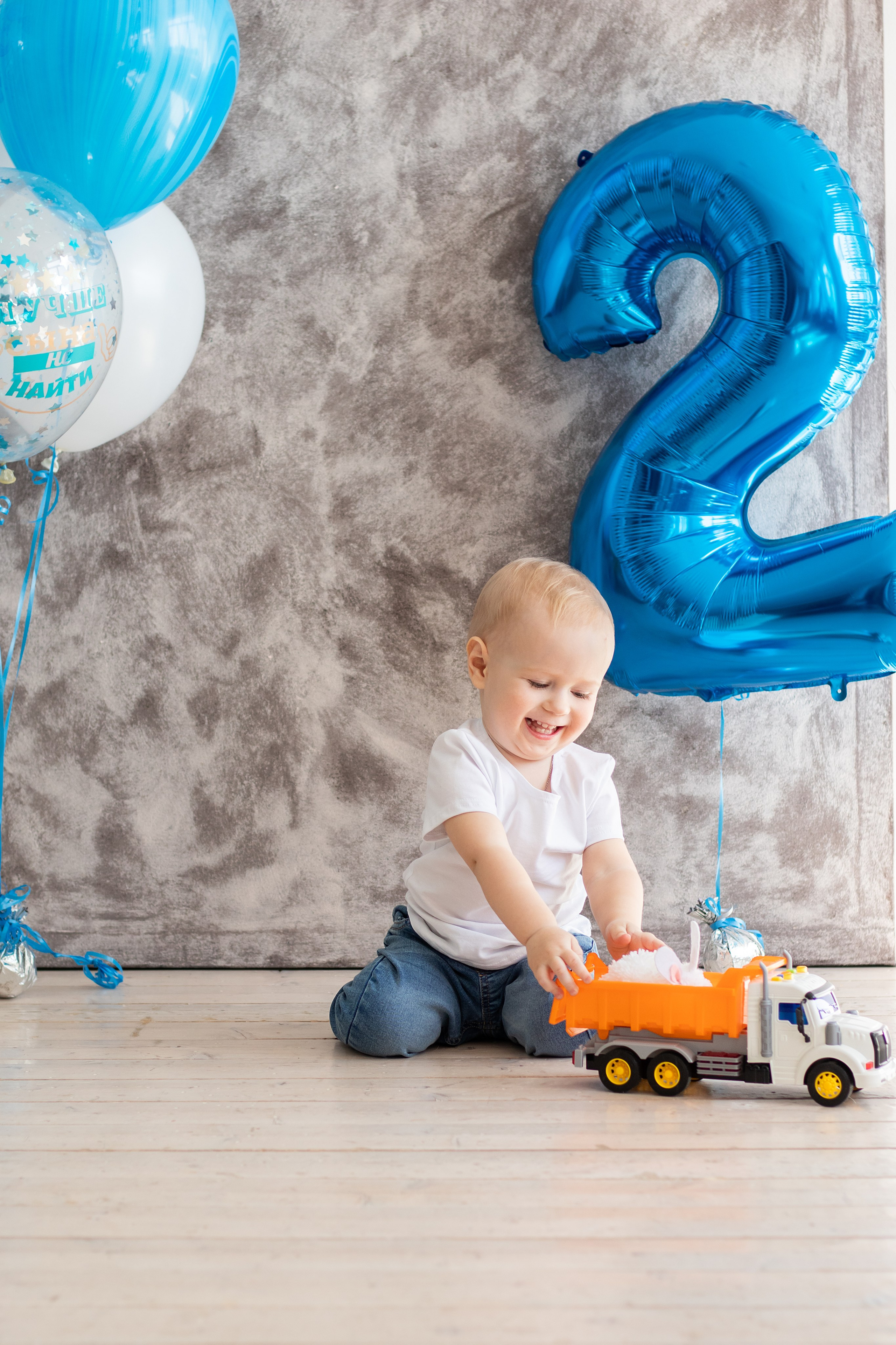 Семейные зарисовки на день рождения 2 года