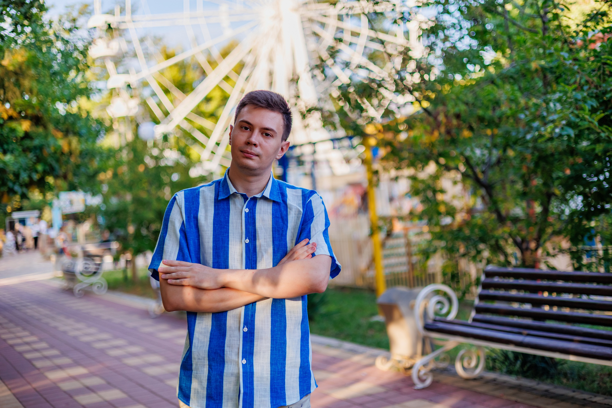 Прогулка в парке. Свадебный и семейный фотограф в Армавире