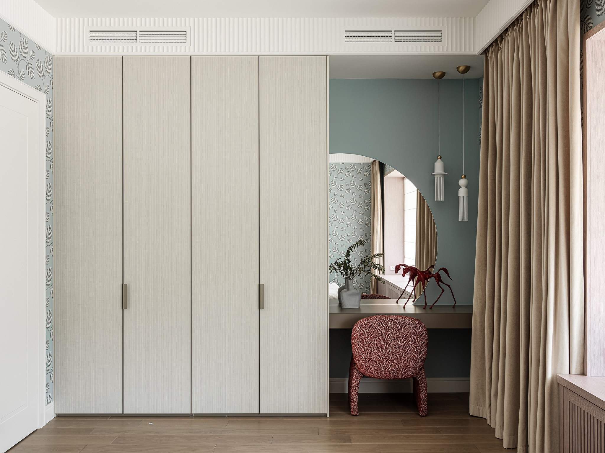 Квартира: дизайн Екатерина Митрошина, Анна Оробинская и Наталья Боник, съемка для Трио-интерьер. Фотограф Василий Буланов