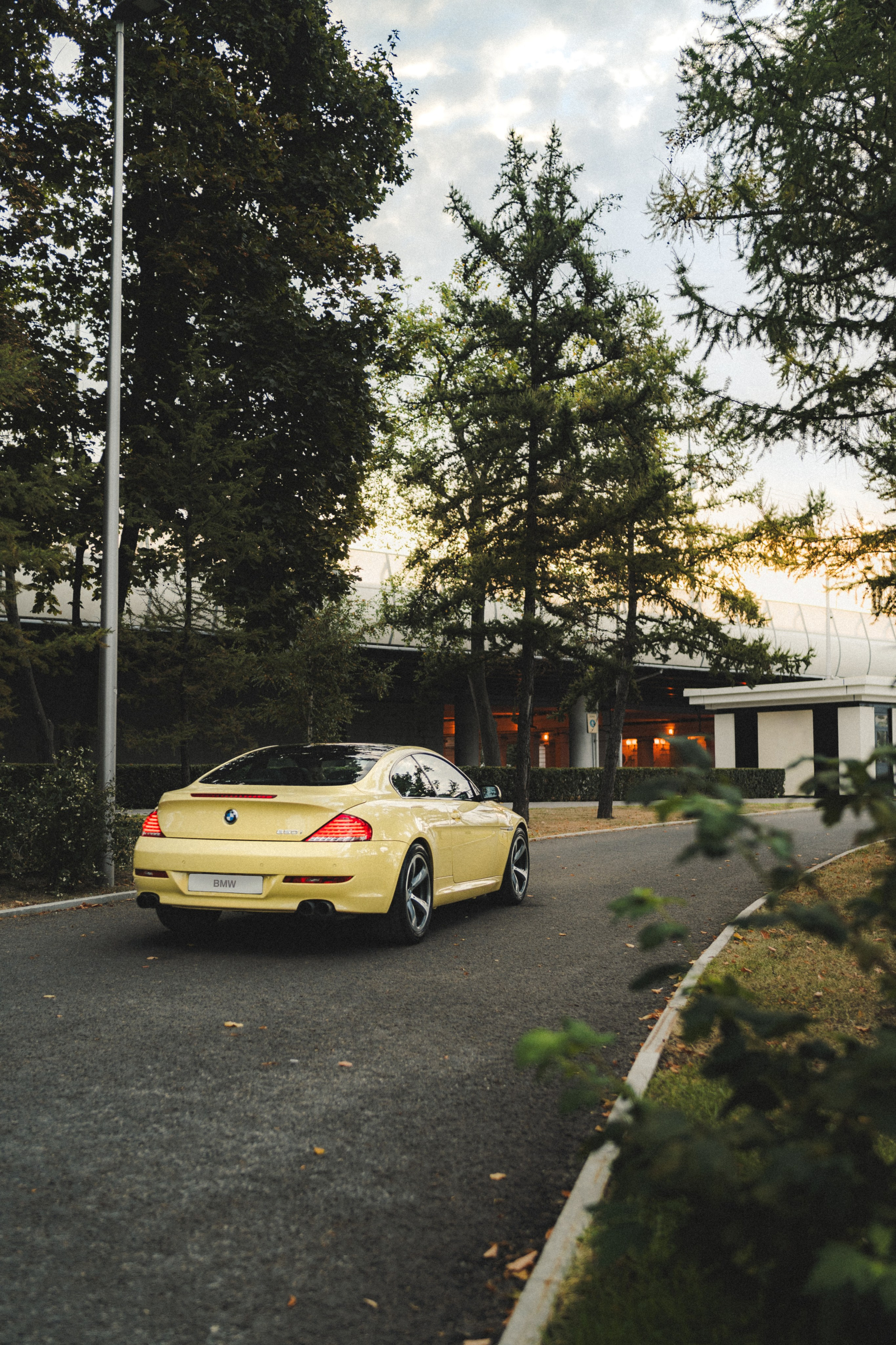BMW 650i (Dakar Yellow). Фотограф Илья К. в Москве