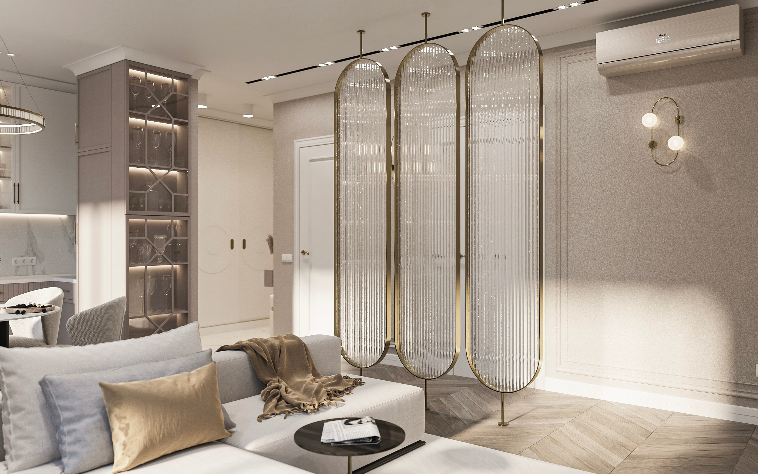 ЖК Державина, 50. Площадь 61 кв. м. Дизайнер интерьера в Новосибирске_Елена Сергеева