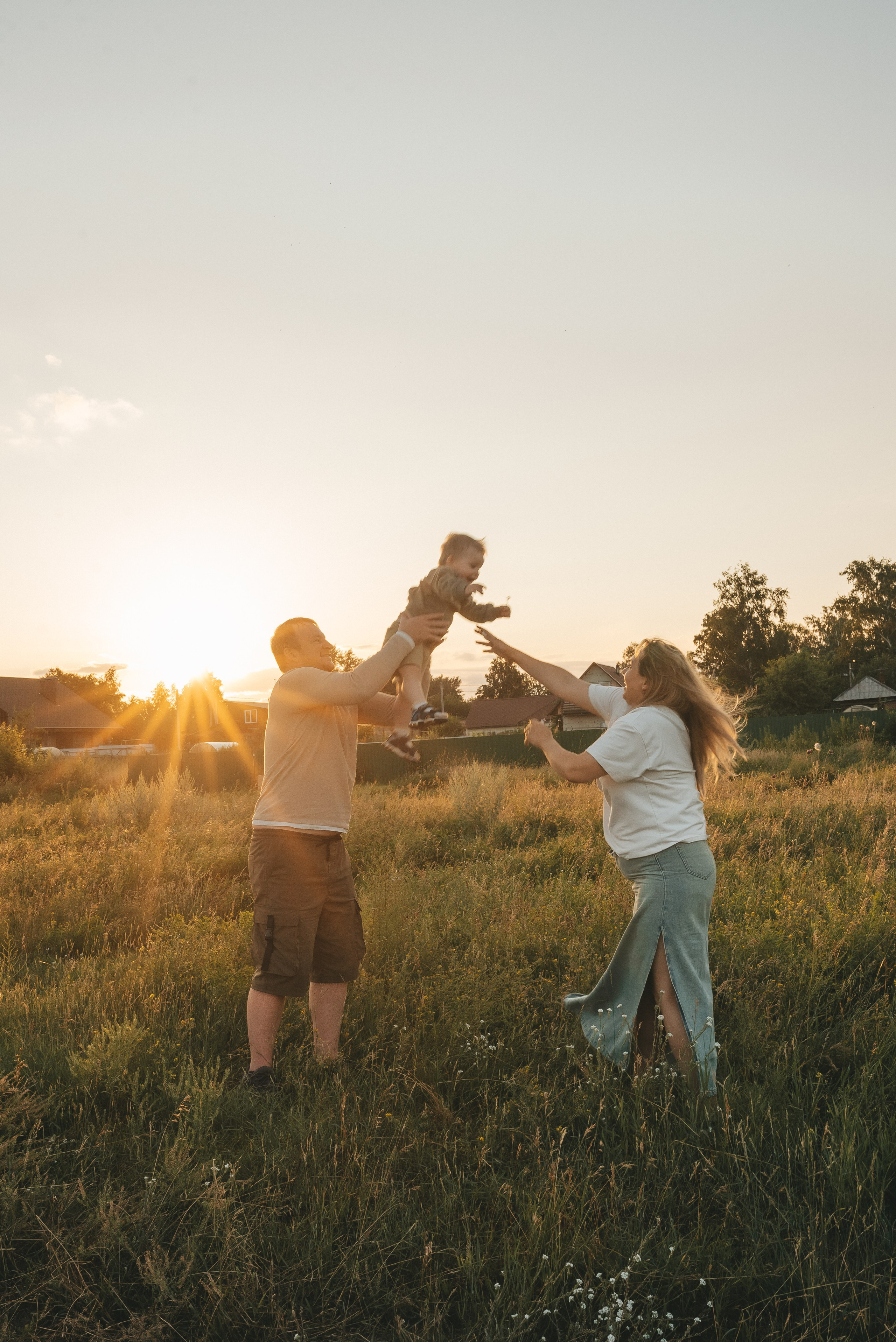 Маша Андрей Женя. Семейная фотосессия в Новосибирске от фотографа Ольги Коваль