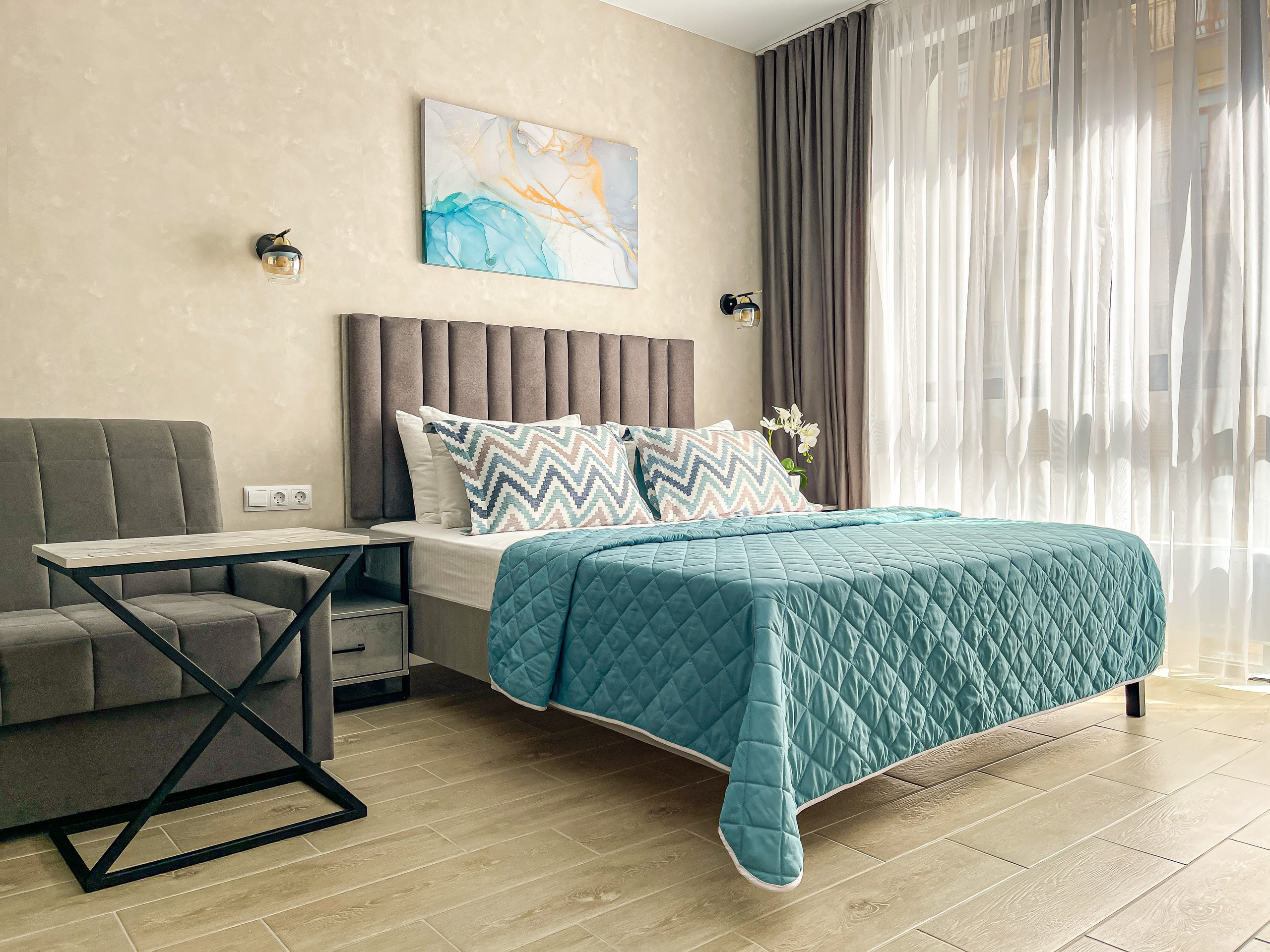 Интерьерная съёмка для гостиниц. Интерьерный фотограф на побережье Краснодарского края Диана Бажанова