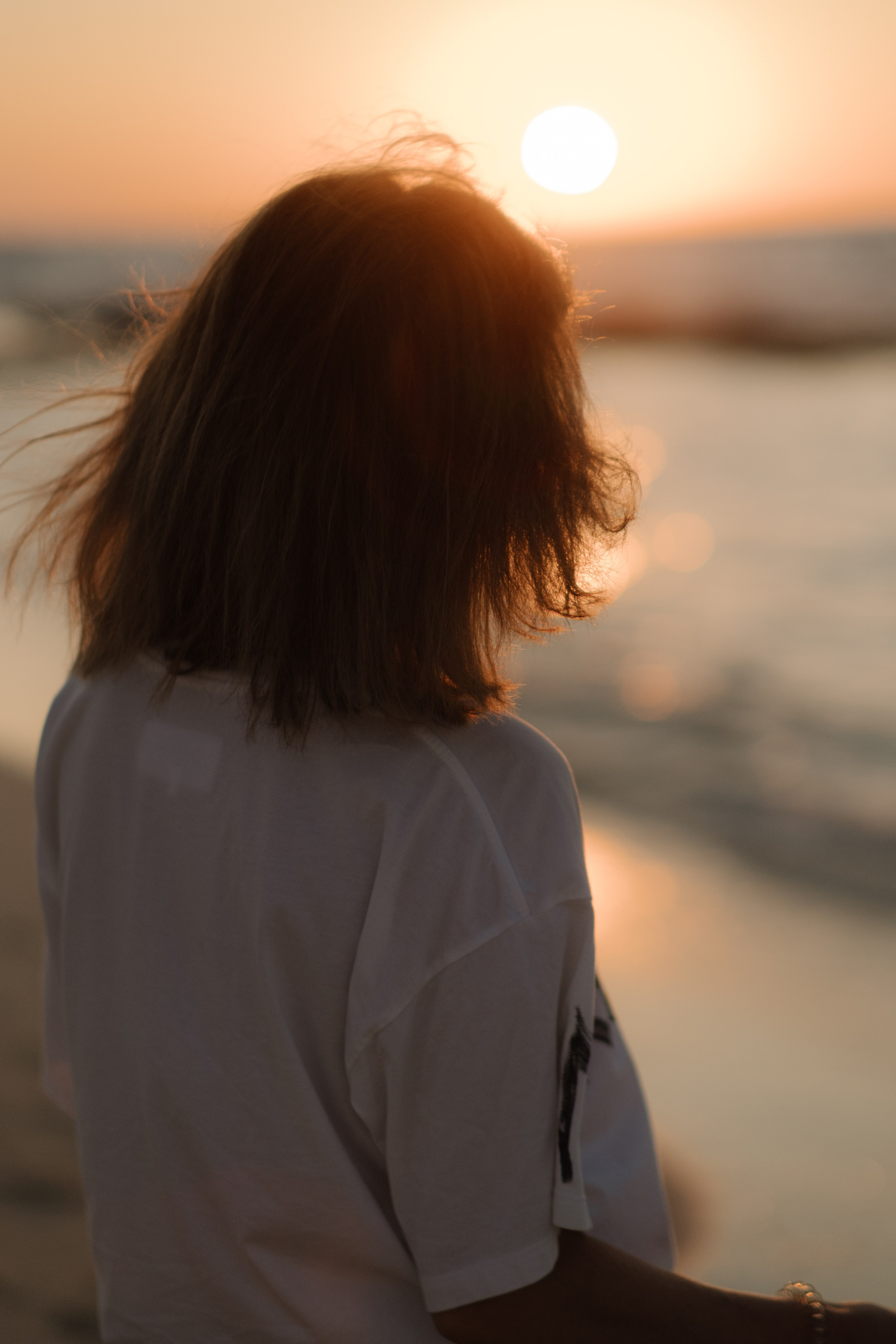 Roza. Sunset. Egypt. Portrait photographer Olga Prokopova based in Budapest